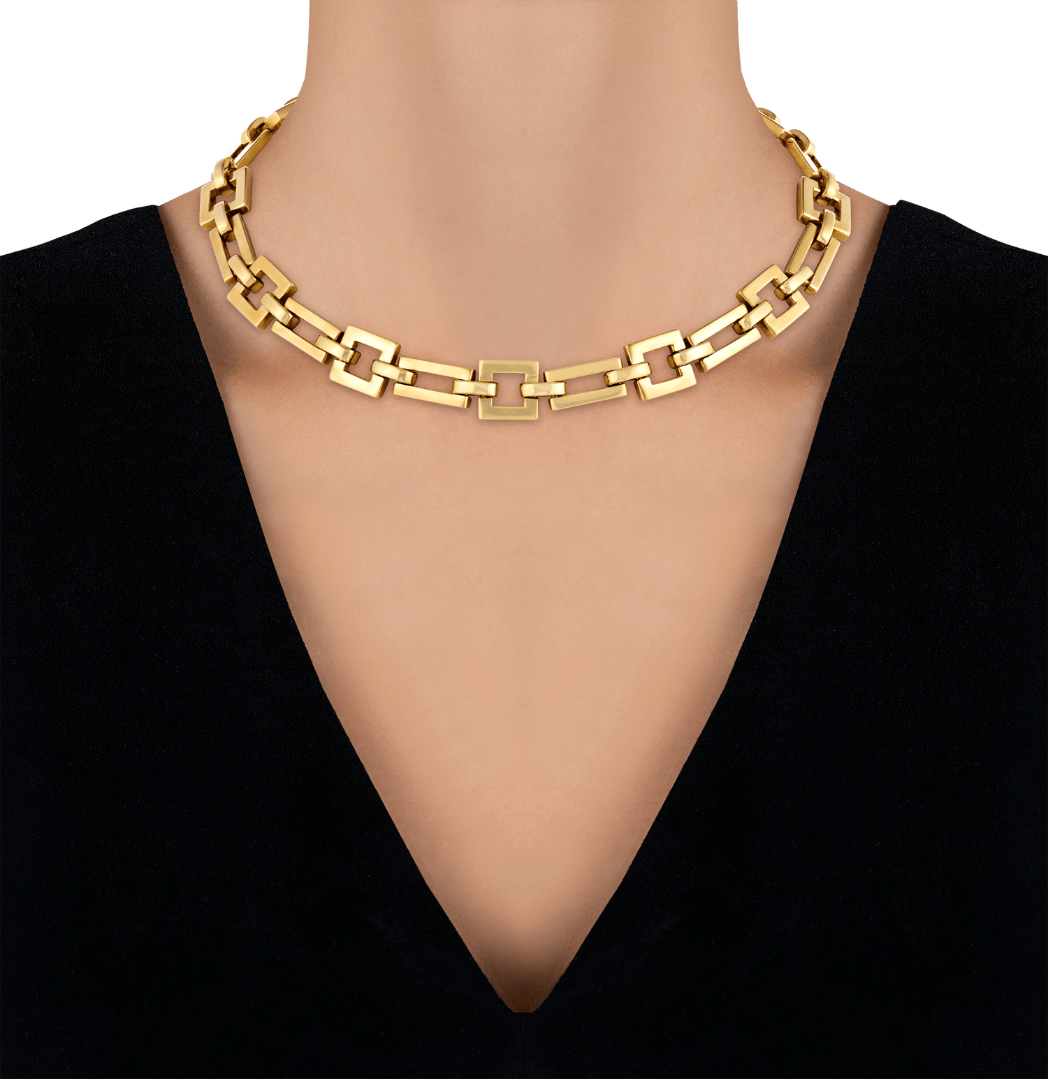 David Webb Convertible 18K Yellow Gold Chain