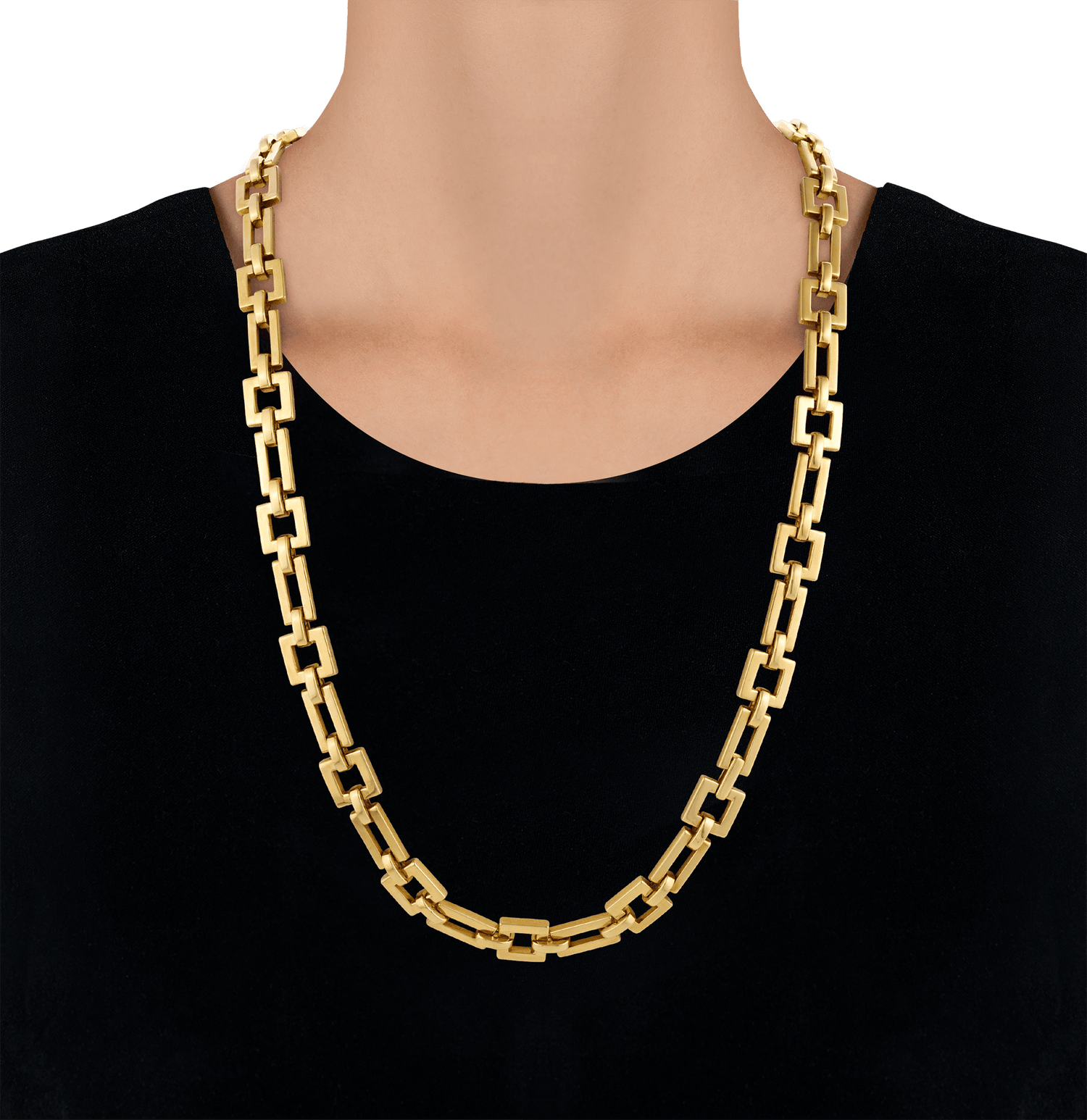 David Webb Convertible 18K Yellow Gold Chain