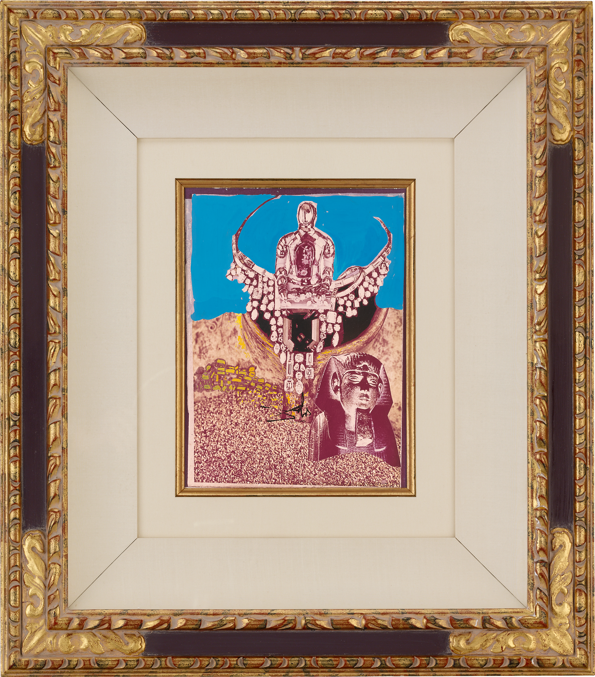 The Golden Calf (Chariot Tarot Card) by Salvador Dalí