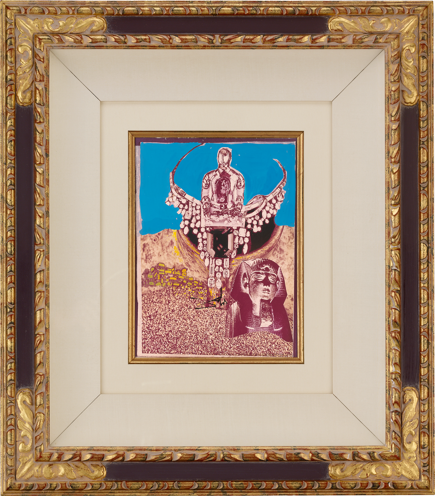 The Golden Calf (Chariot Tarot Card) by Salvador Dalí