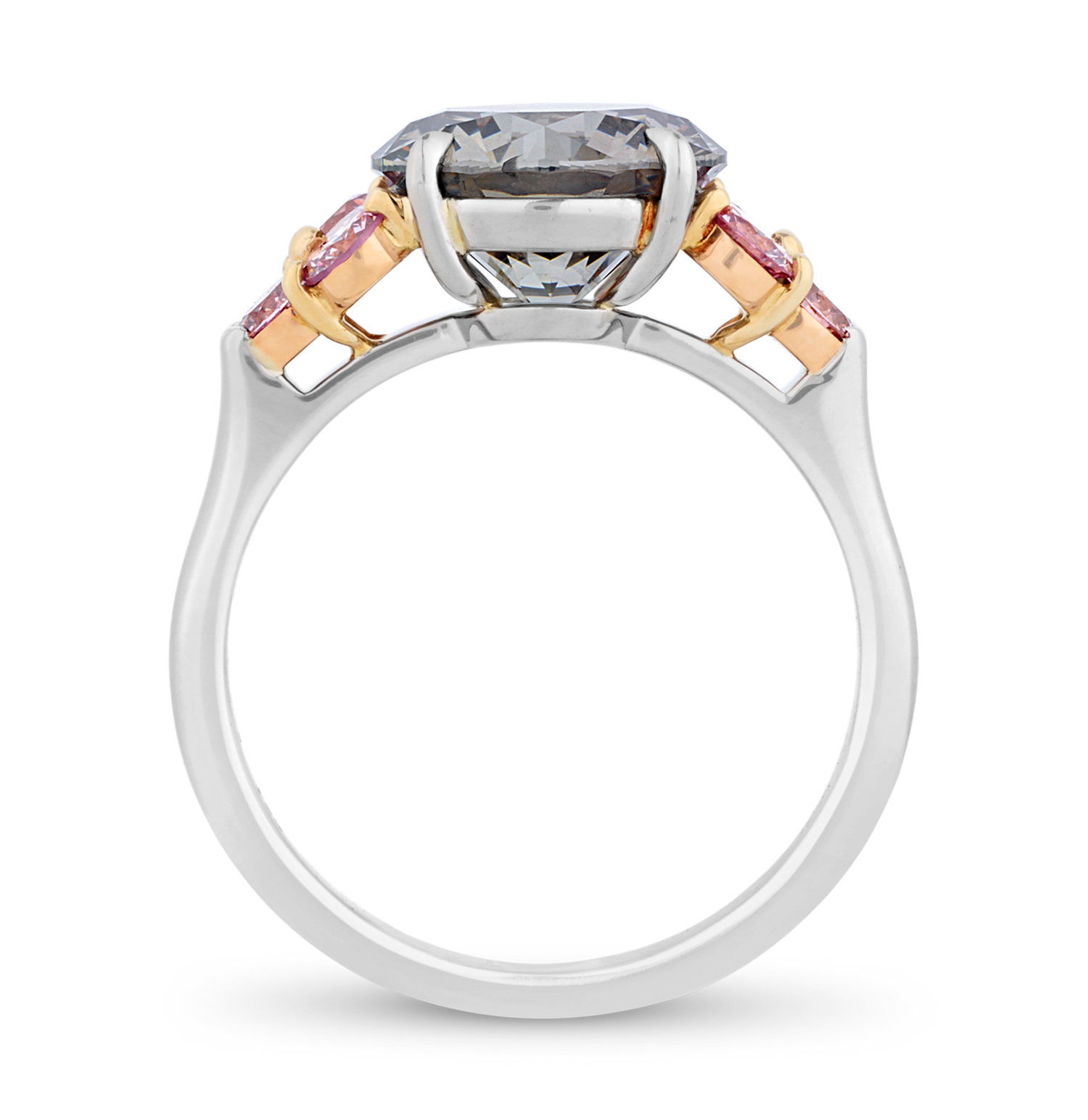 Fancy Gray Diamond Ring, 3.02 Carats