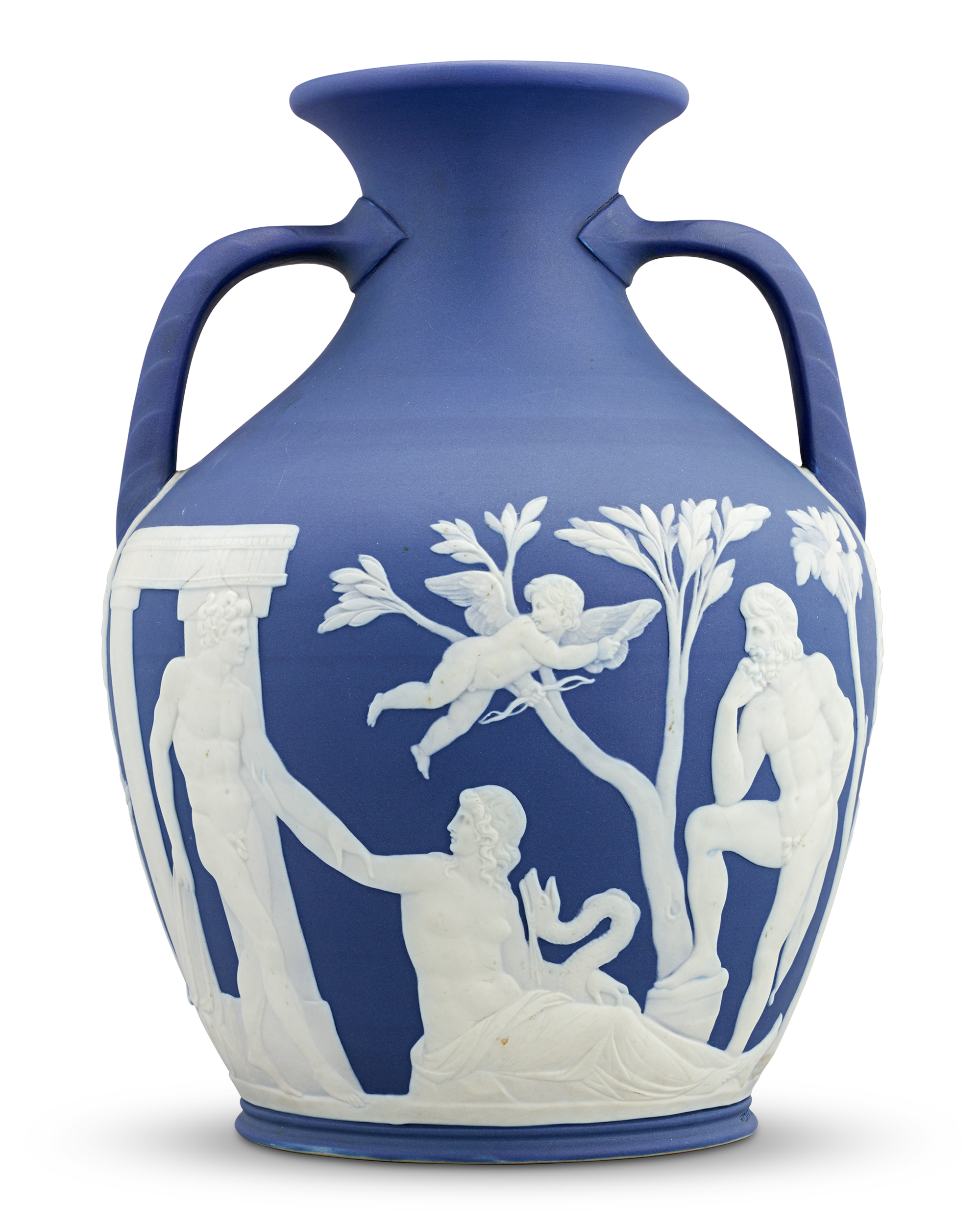 Wedgwood Blue Jasperware Portland Vase