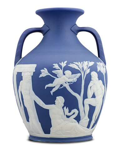 Wedgwood Blue Jasperware Portland Vase