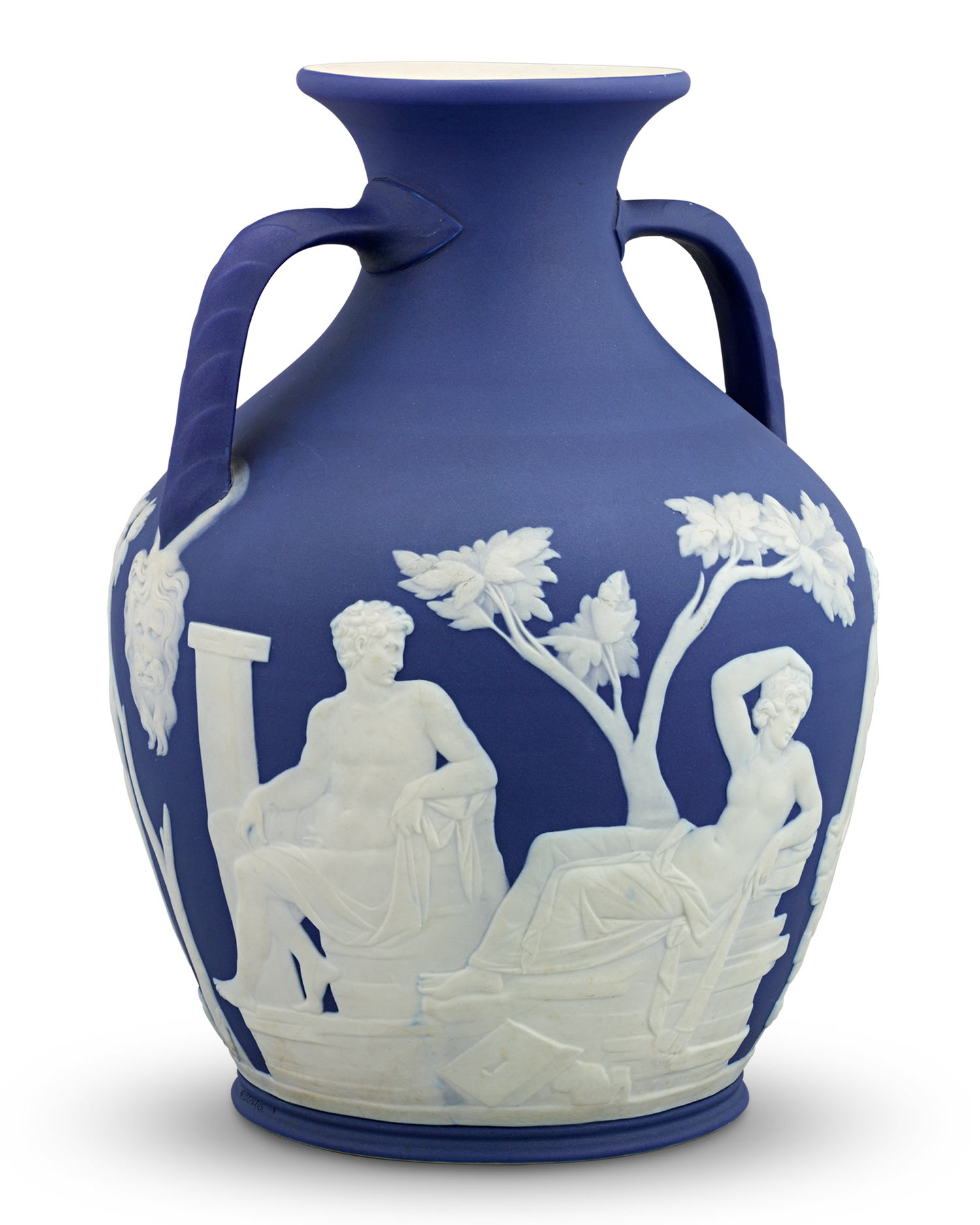 Wedgwood Blue Jasperware Portland Vase