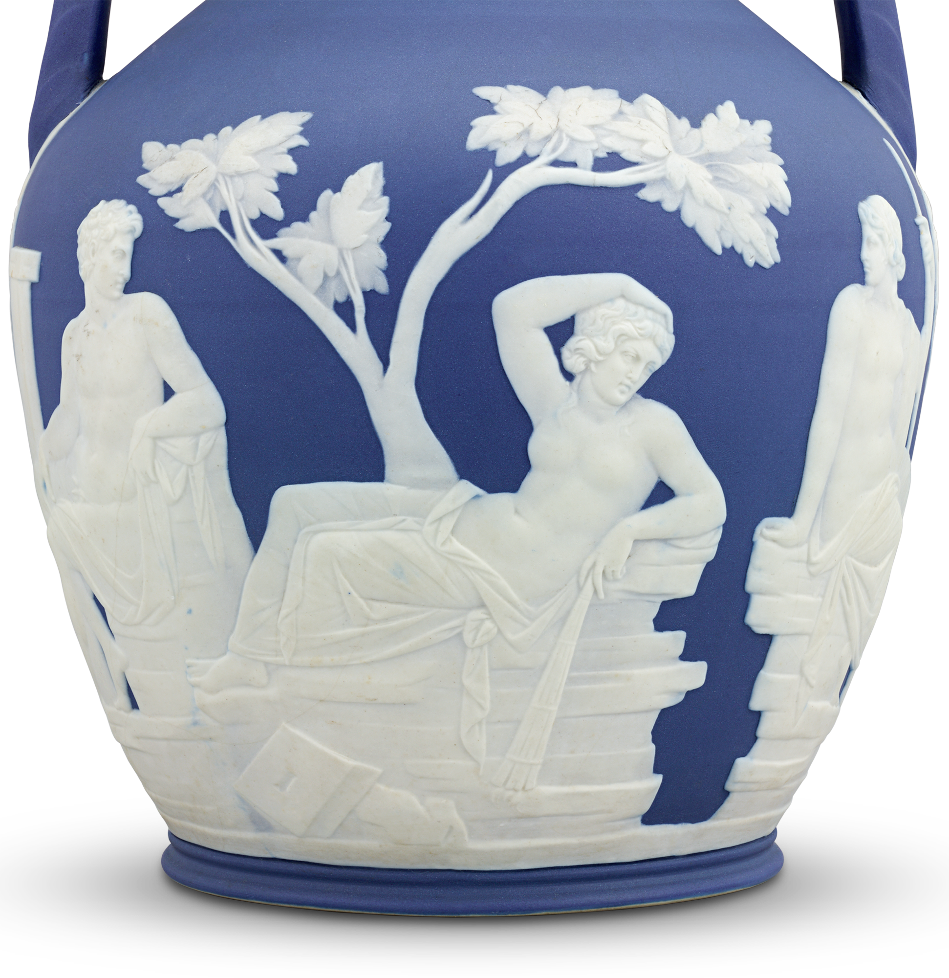 Wedgwood Blue Jasperware Portland Vase