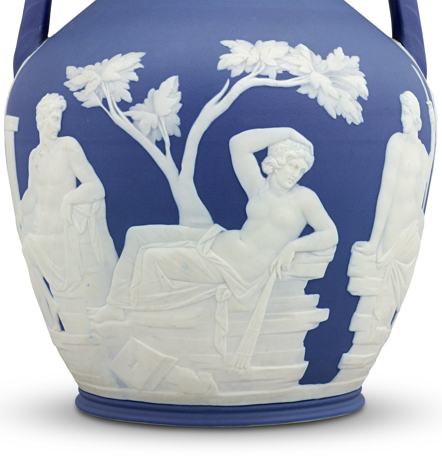 Wedgwood Blue Jasperware Portland Vase