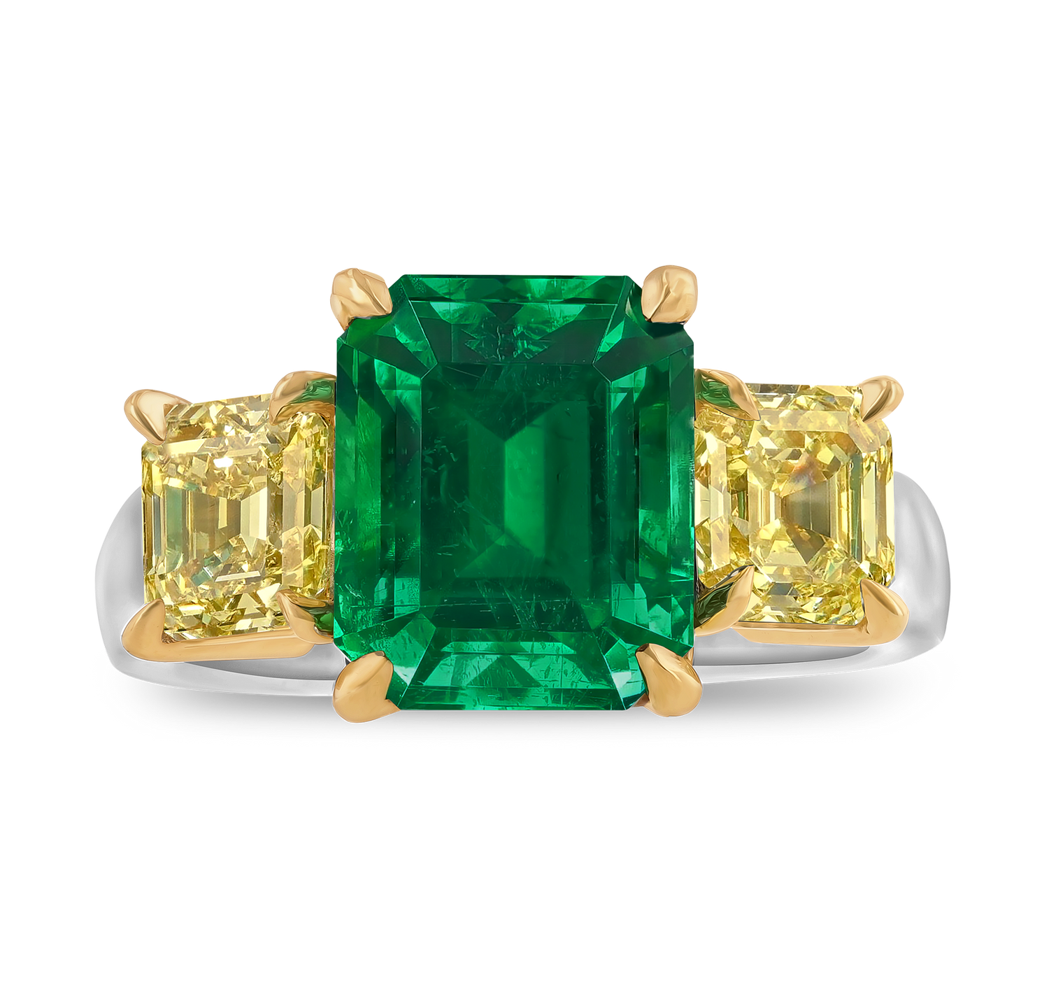 Untreated Emerald Ring, 4.62 carats