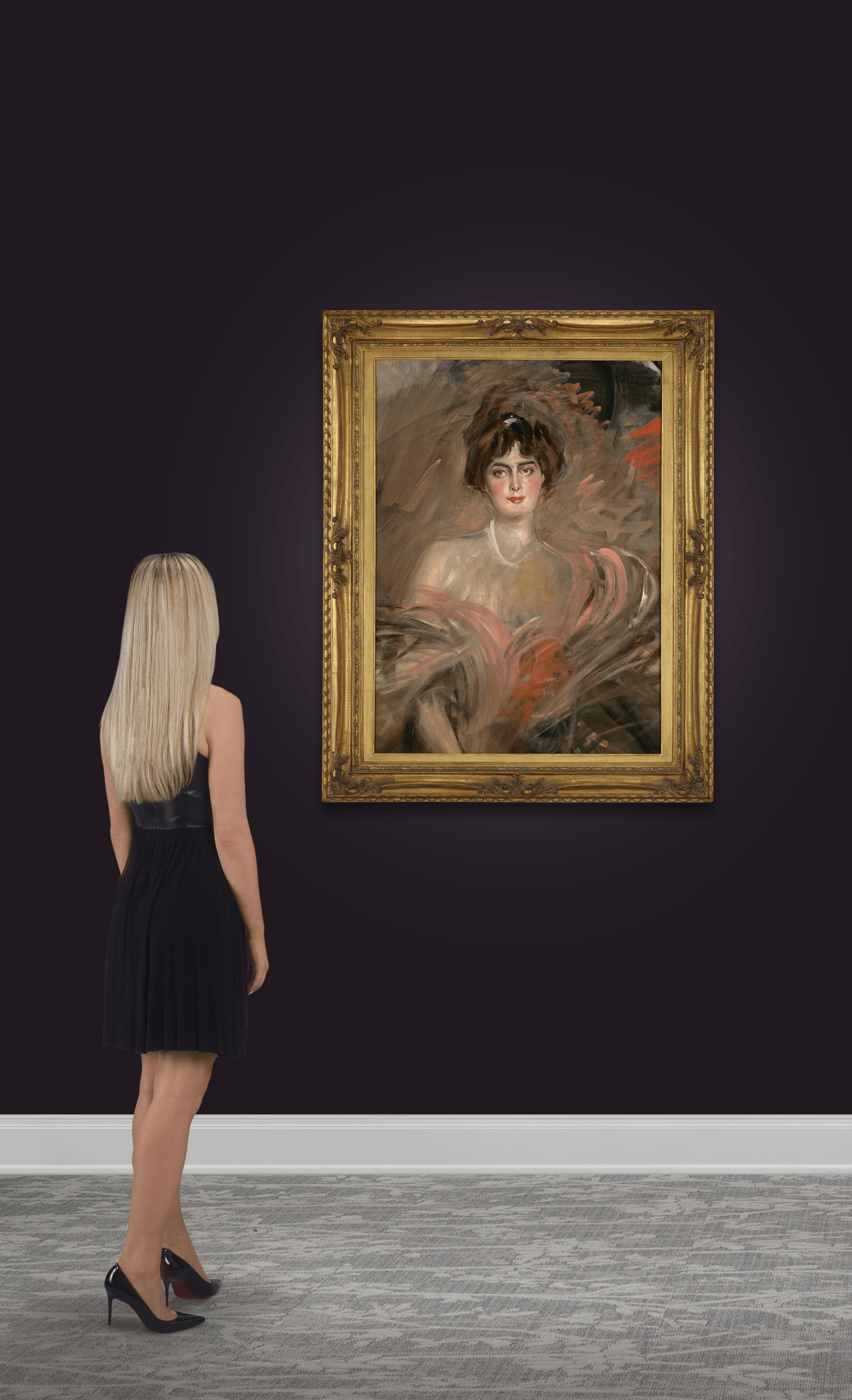 Portrait of Emilienne Le Roy by Giovanni Boldini