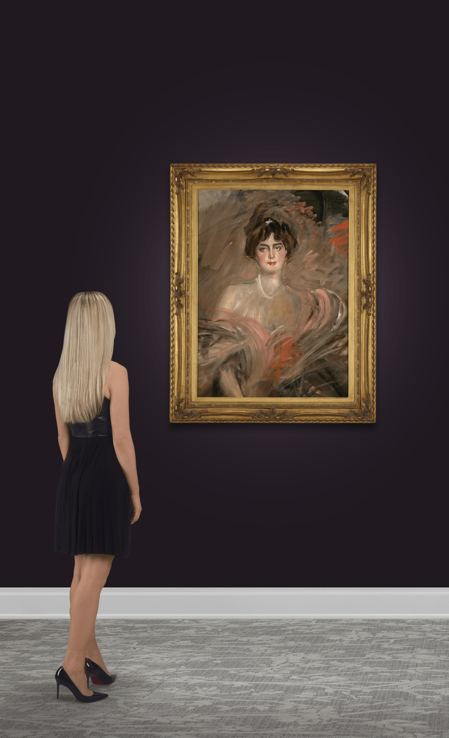 Portrait of Emilienne Le Roy by Giovanni Boldini