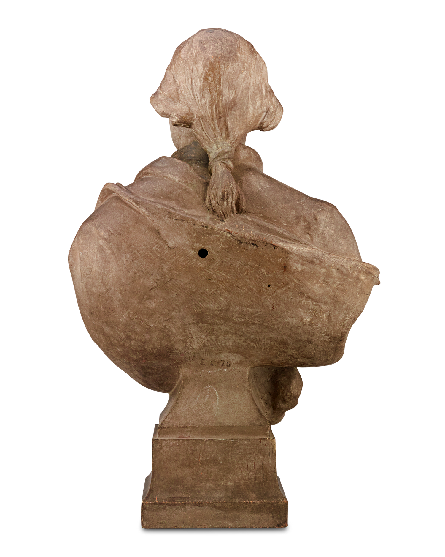 Terracotta Bust of George Washington by Eugène Delaplanche