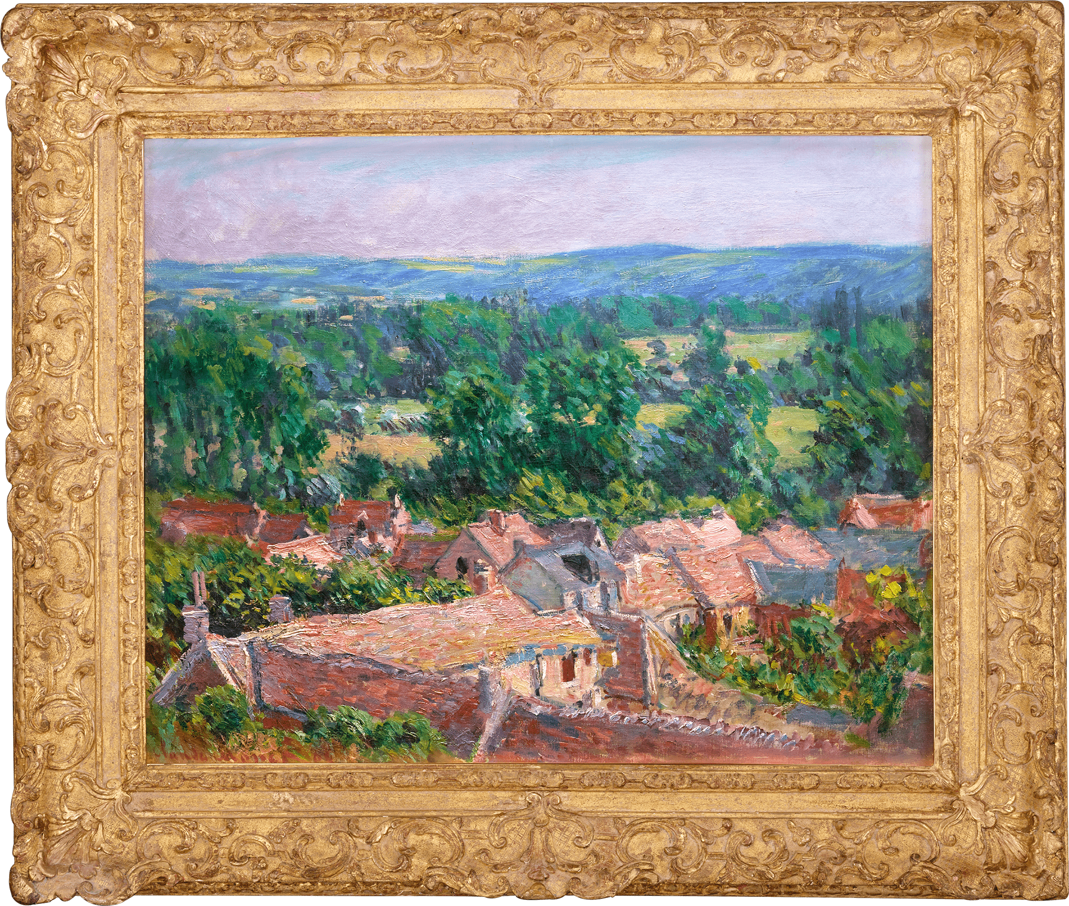 Vue du village de Giverny by Claude Monet
