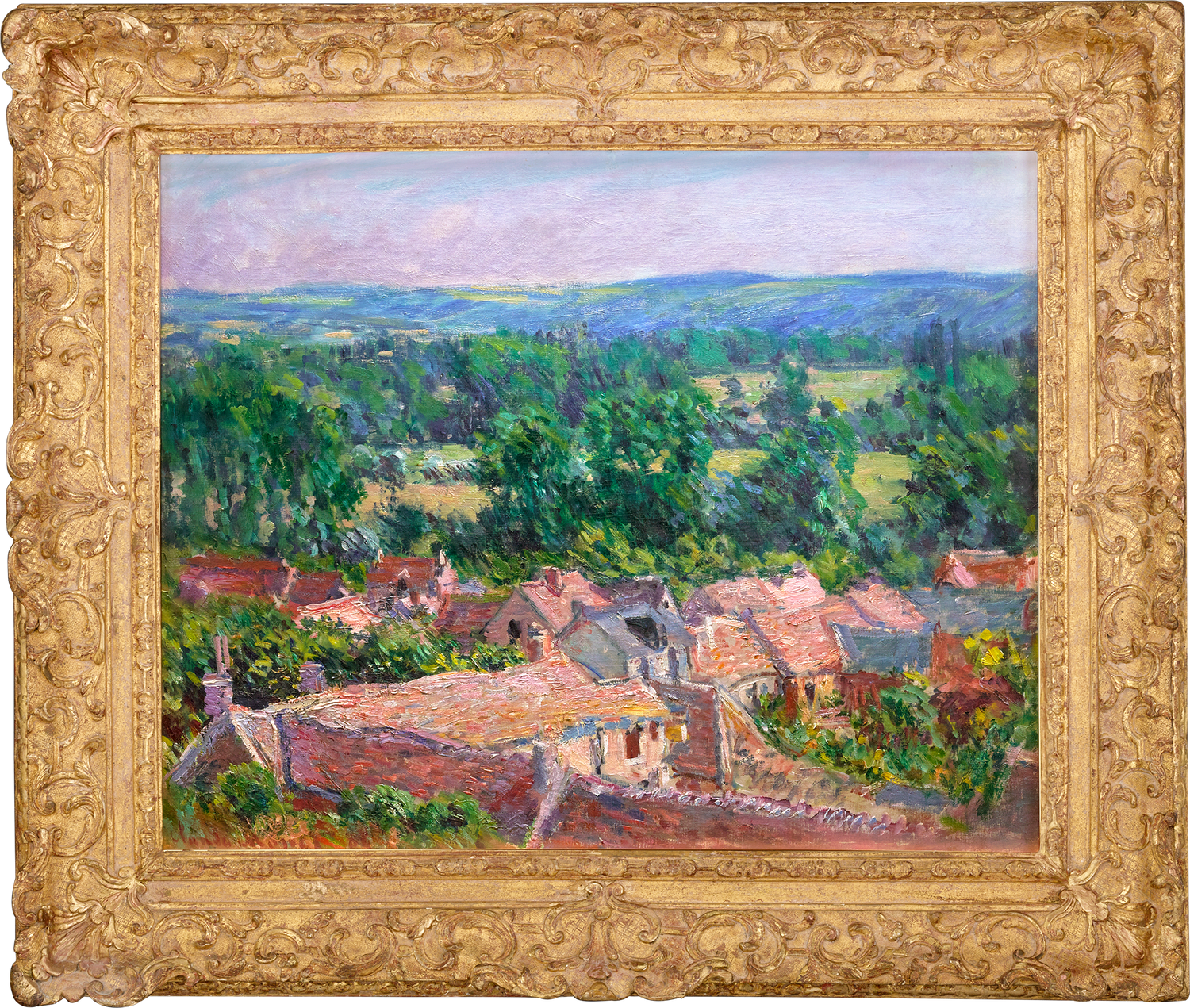 Vue du village de Giverny by Claude Monet