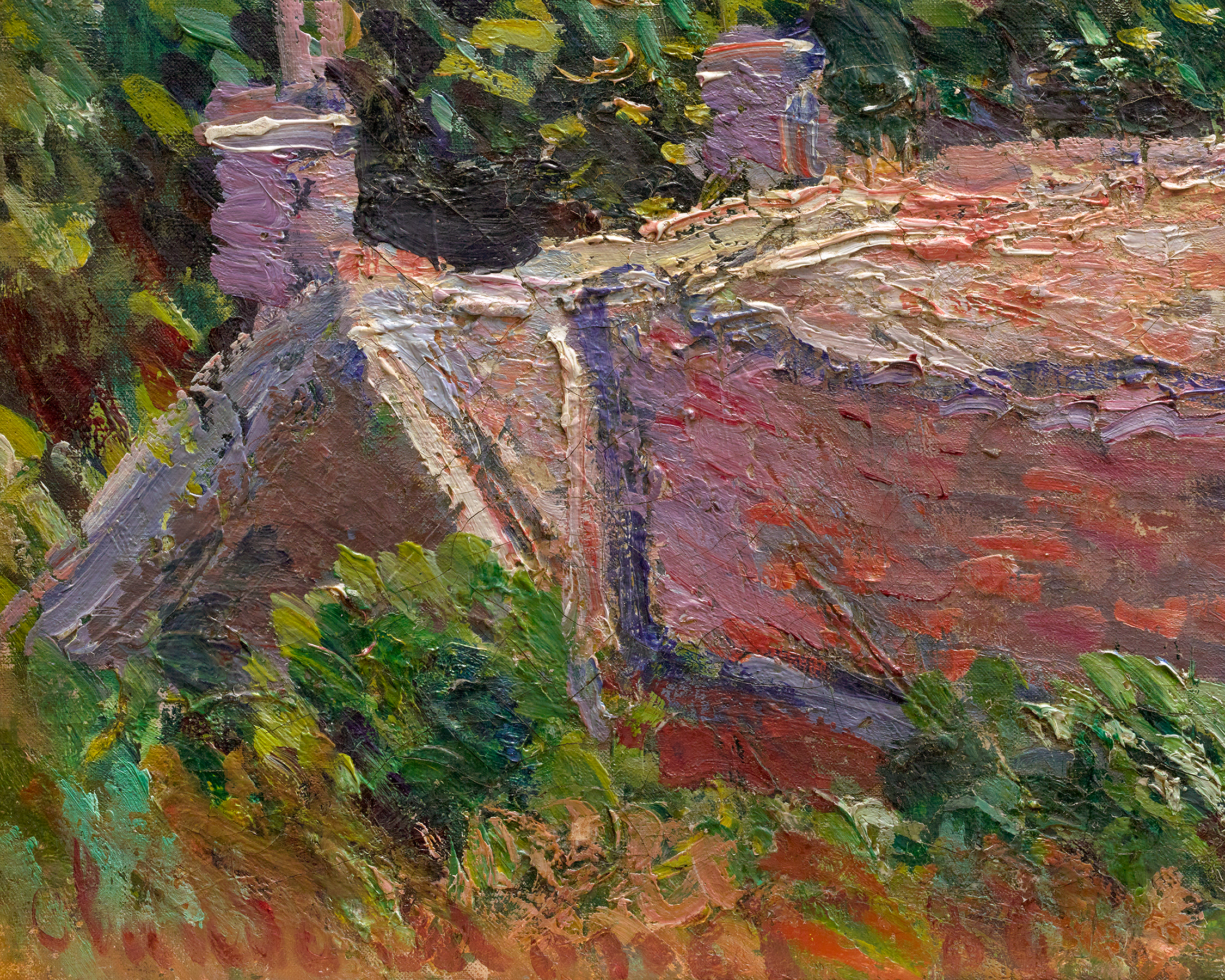 Vue du village de Giverny by Claude Monet