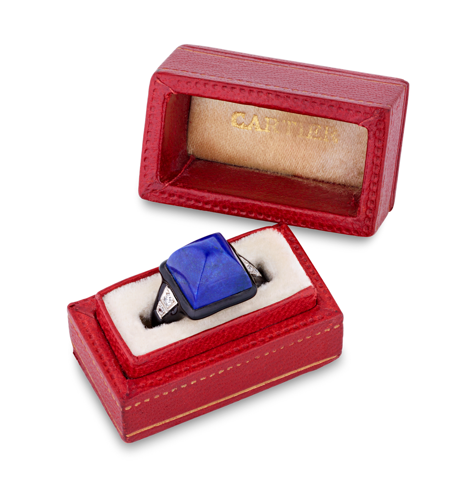 Cartier Art Deco Lapis Lazuli Ring