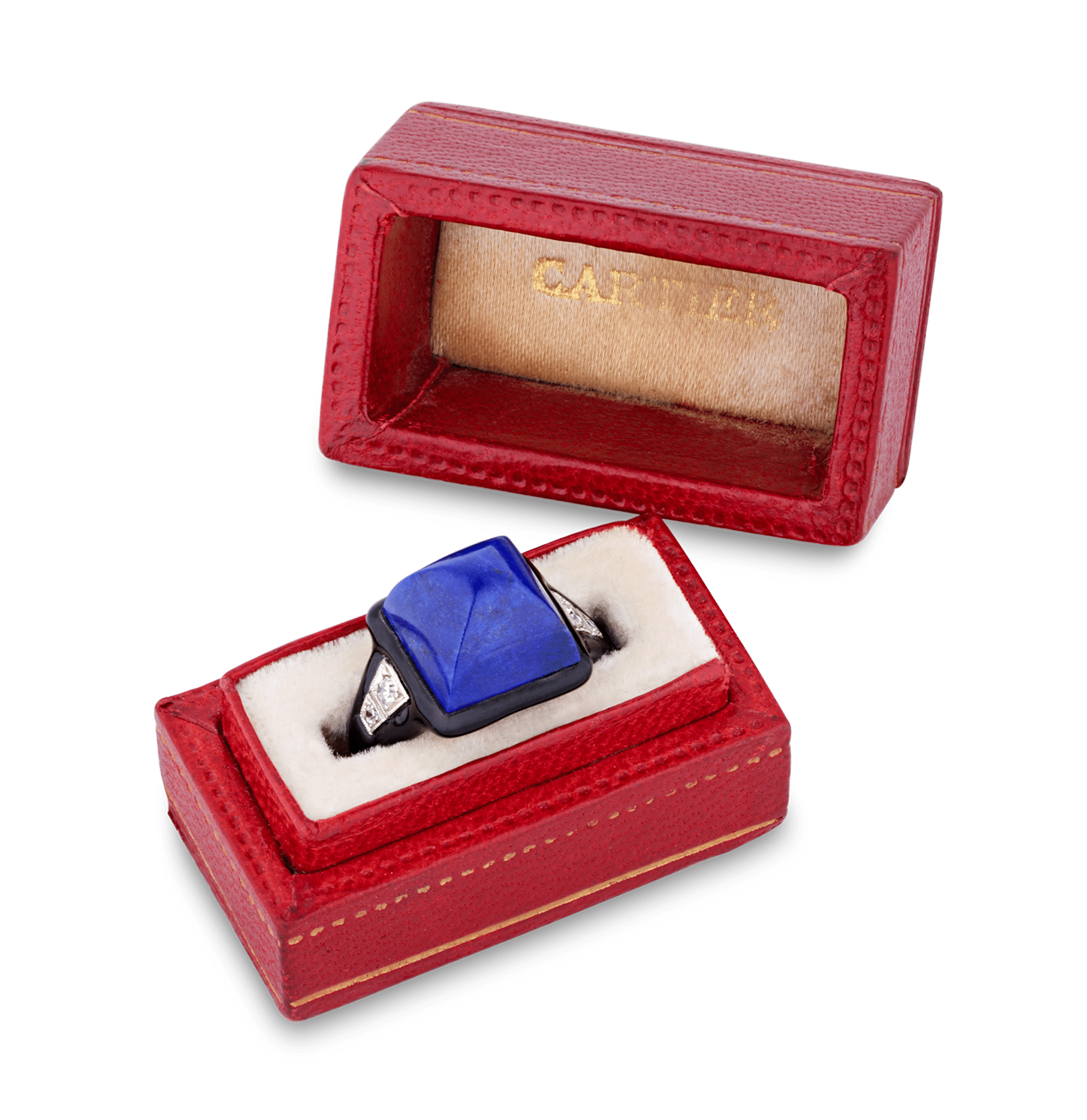 Cartier Art Deco Lapis Lazuli Ring