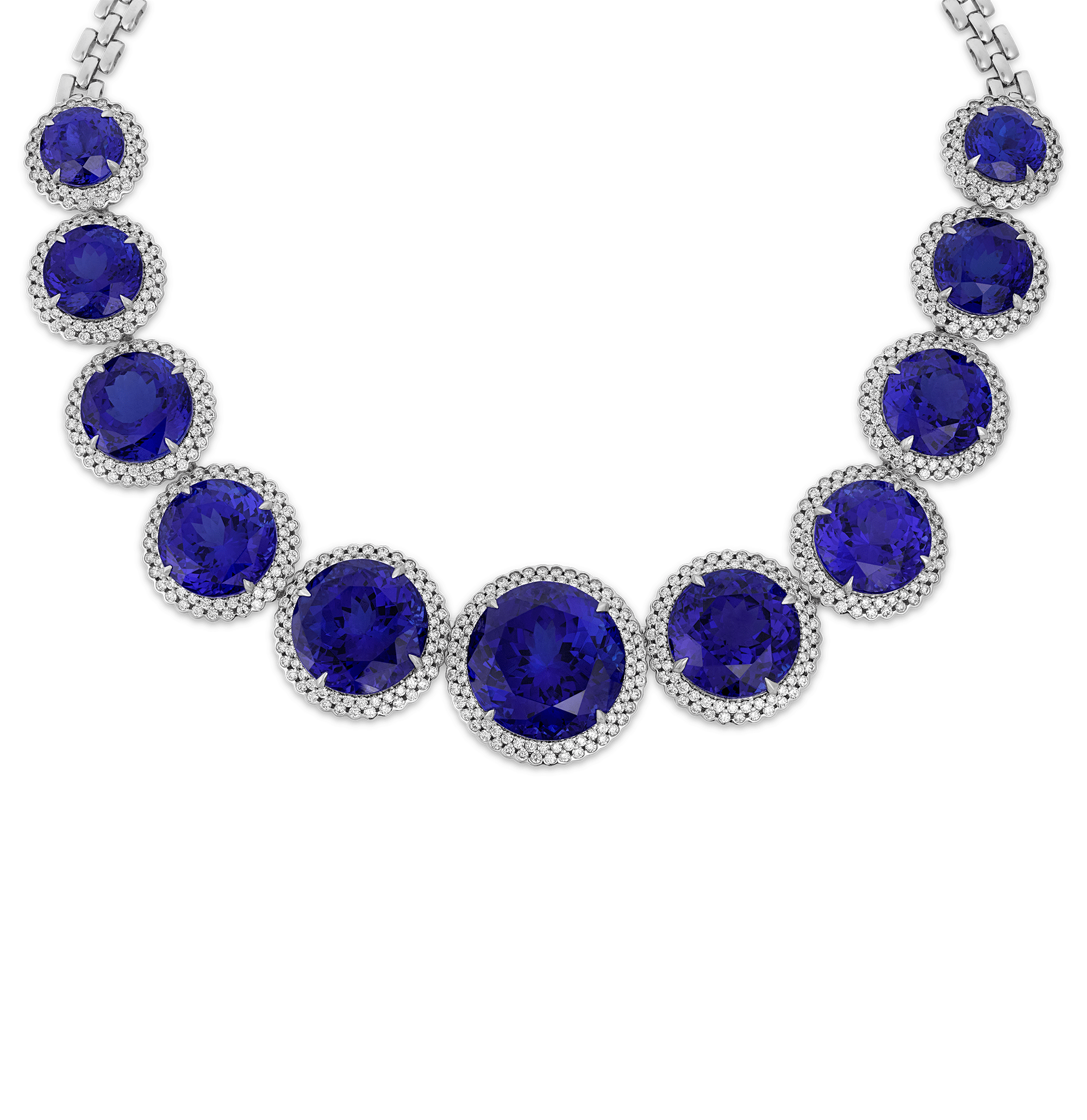 Tanzanite Necklace, 304.66 Carats