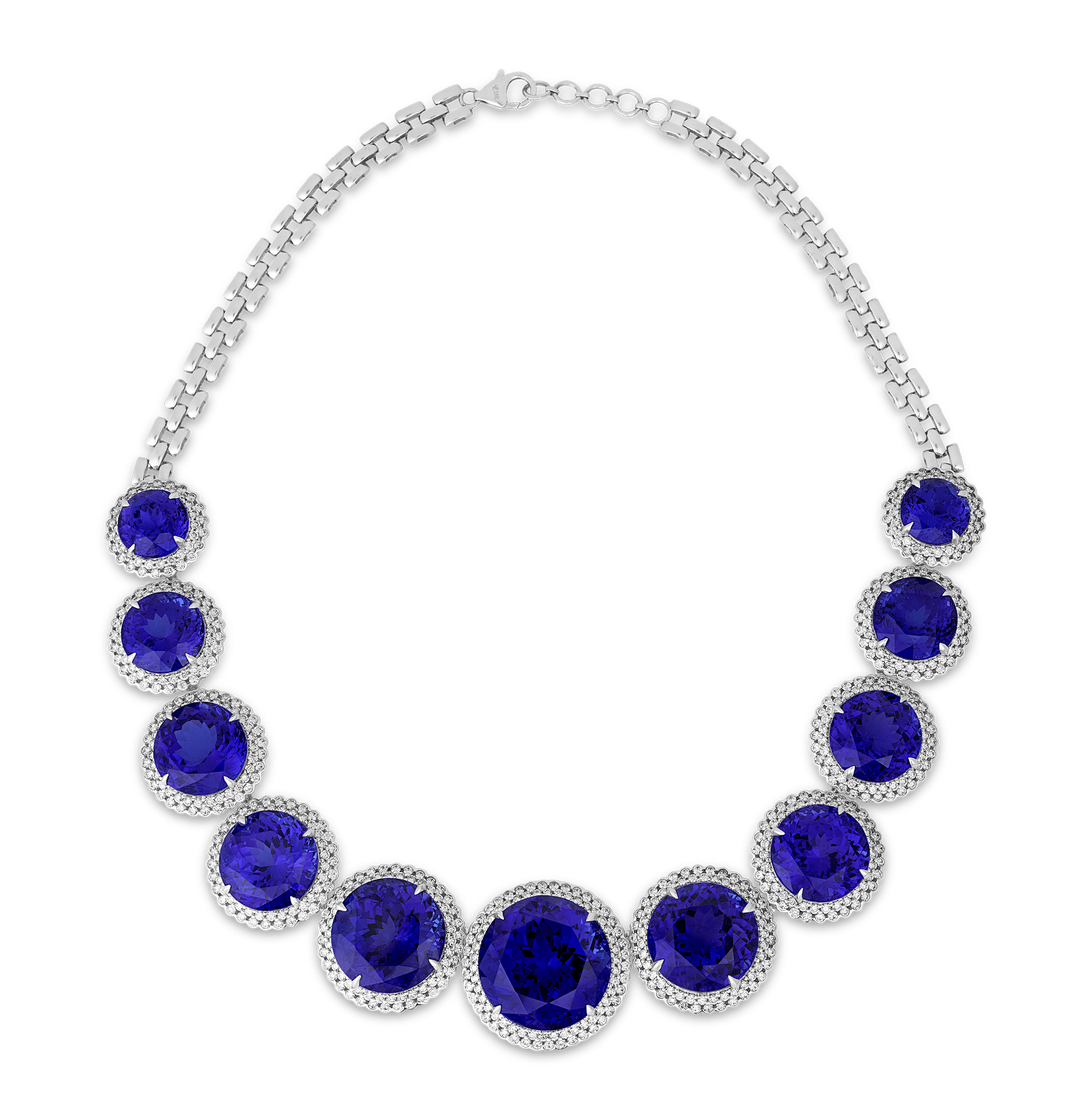 Tanzanite Necklace, 304.66 Carats