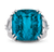 Unheated Brazilian Paraiba Ring, 23.50 carats