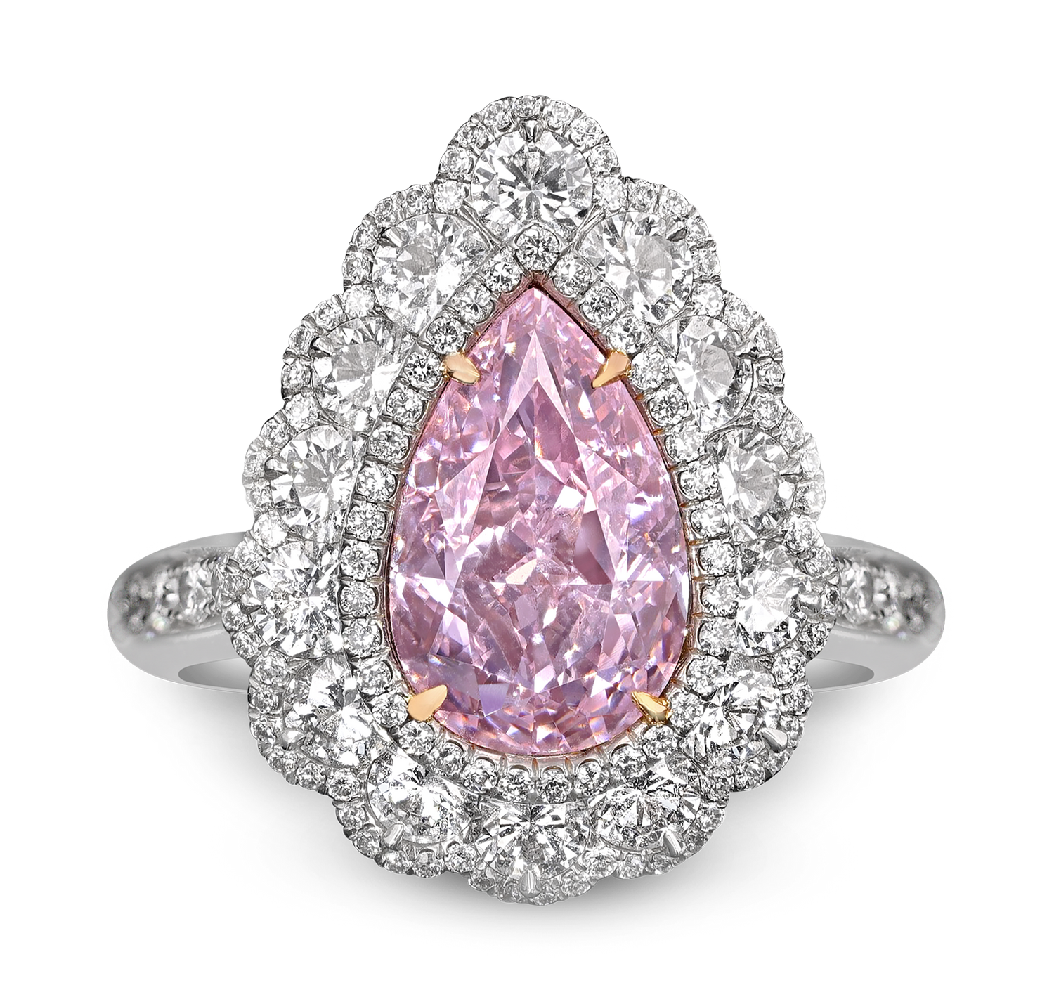 Natural Fancy Purplish-Pink Diamond Ring, 2.58 carats