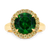 Russian Demantoid Garnet Ring, 5.72 carats