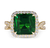 Tsavorite Garnet Ring, 7.02 carats