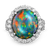 Black Opal Ring, 7.81 carats