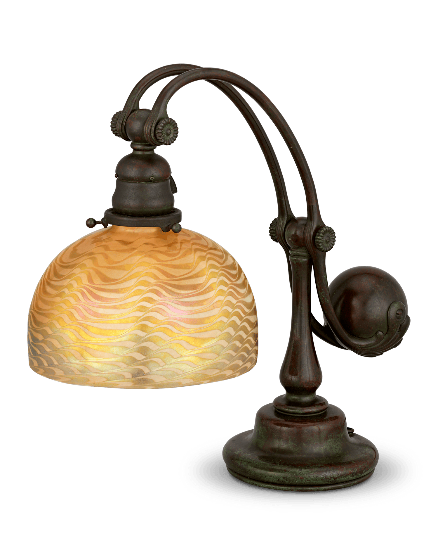 Tiffany Studios Counterbalance Desk Lamp