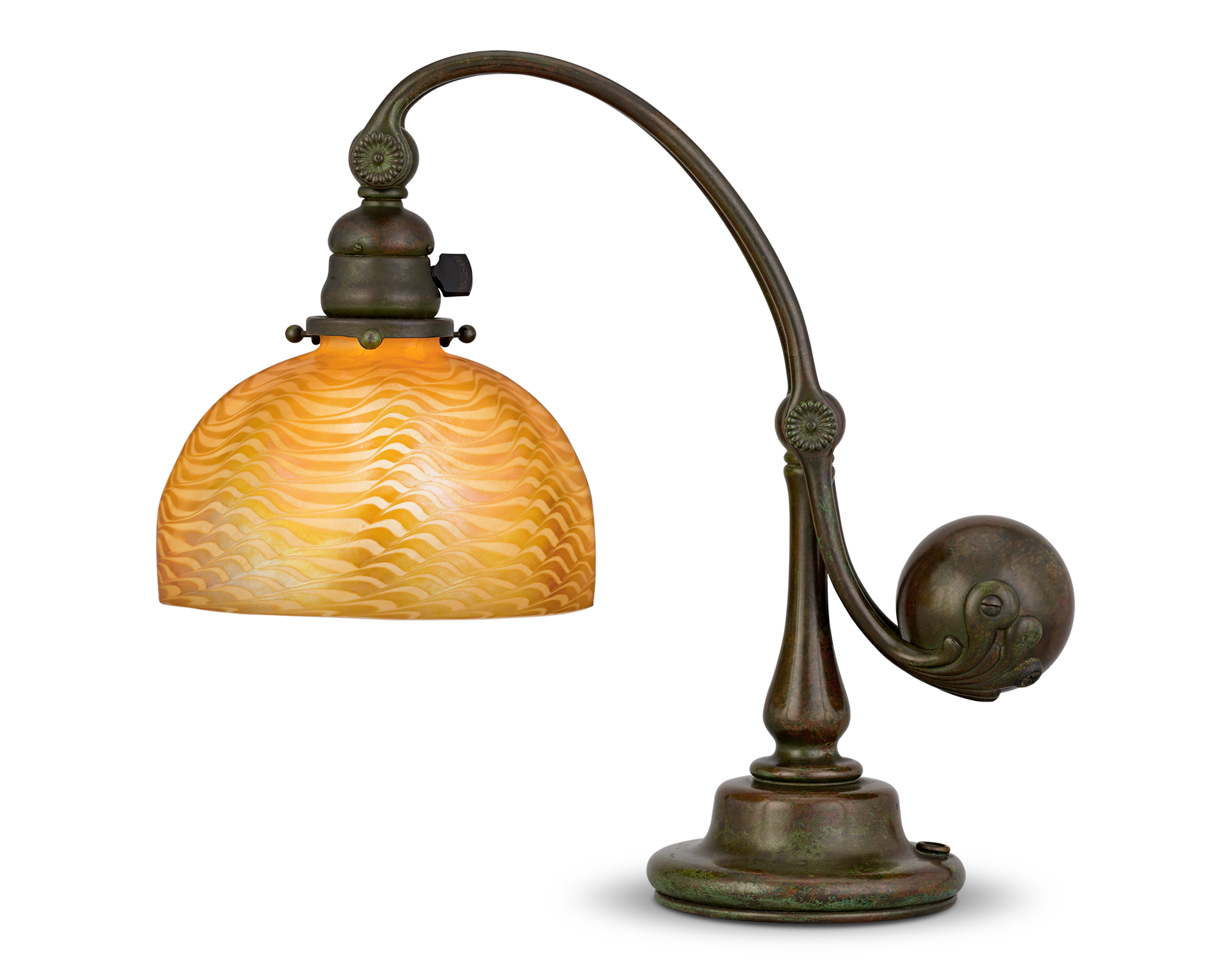 Tiffany Studios Counter Balance Desk Lamp