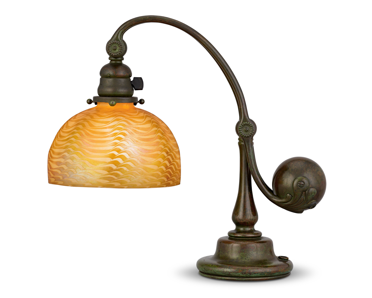 Tiffany Studios Counter Balance Desk Lamp