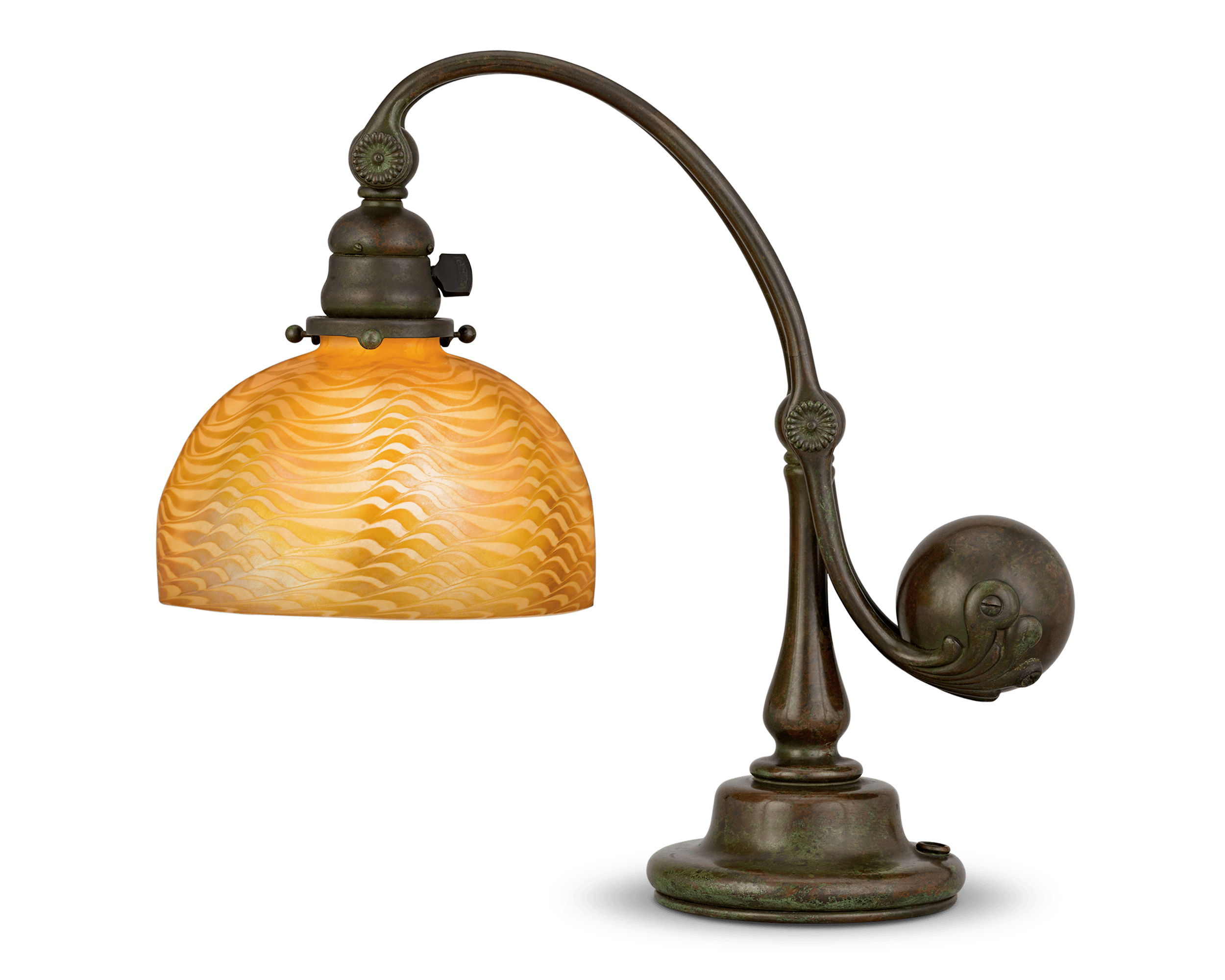Tiffany Studios Counterbalance Desk Lamp