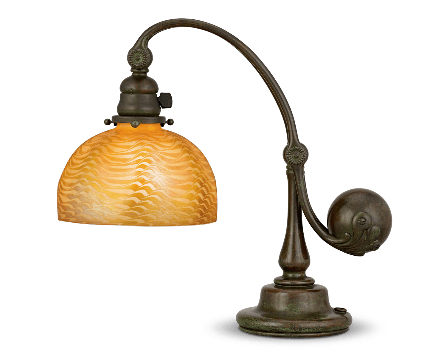 Tiffany Studios Counterbalance Desk Lamp
