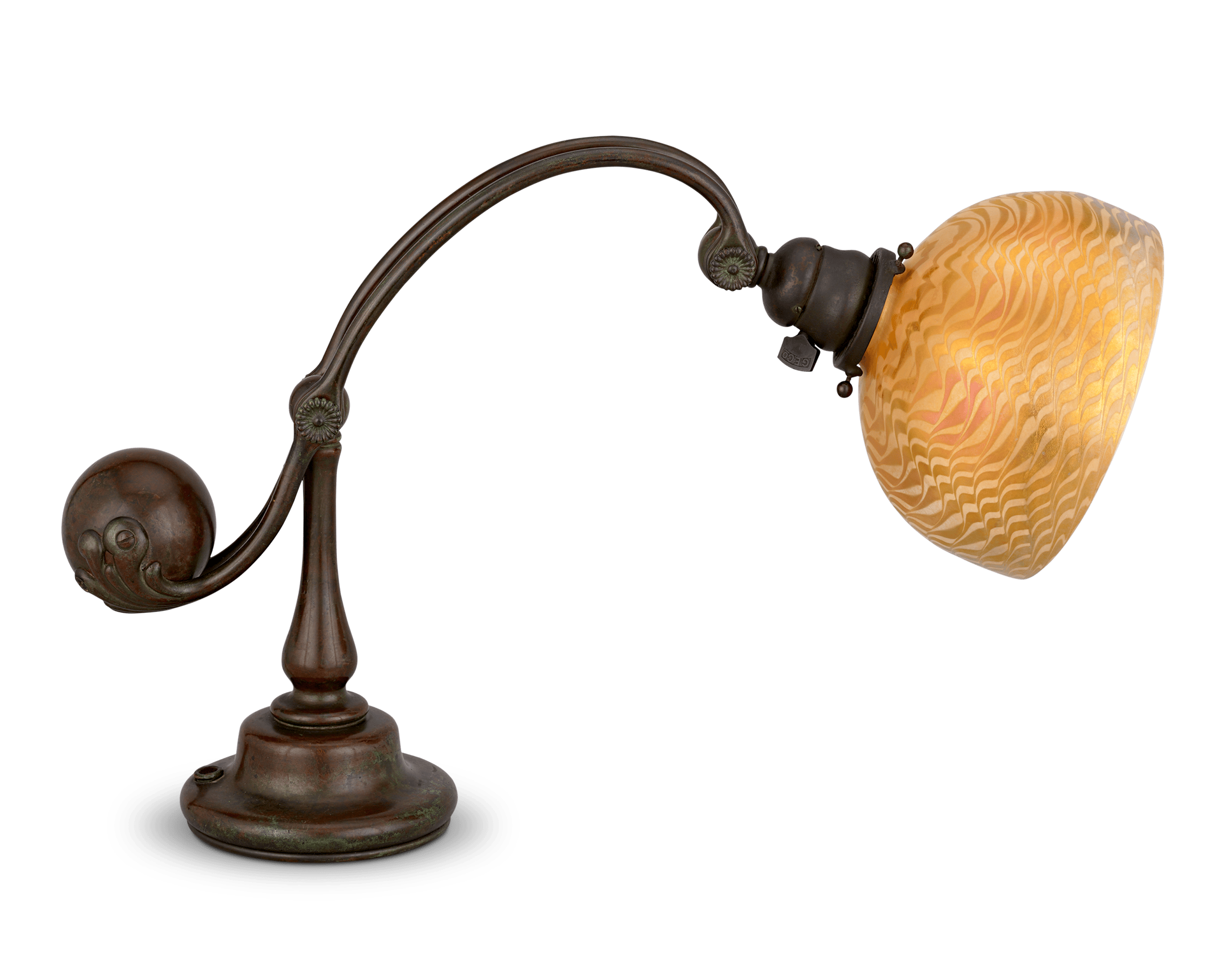 Tiffany Studios Counterbalance Desk Lamp