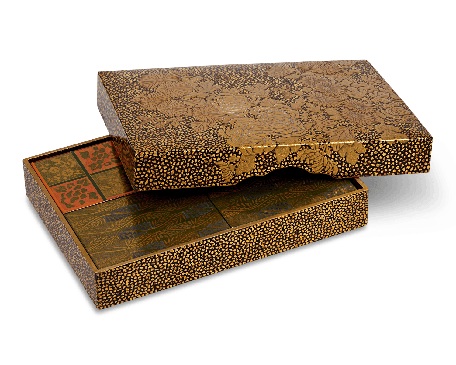 Gold Lacquer Incense Box