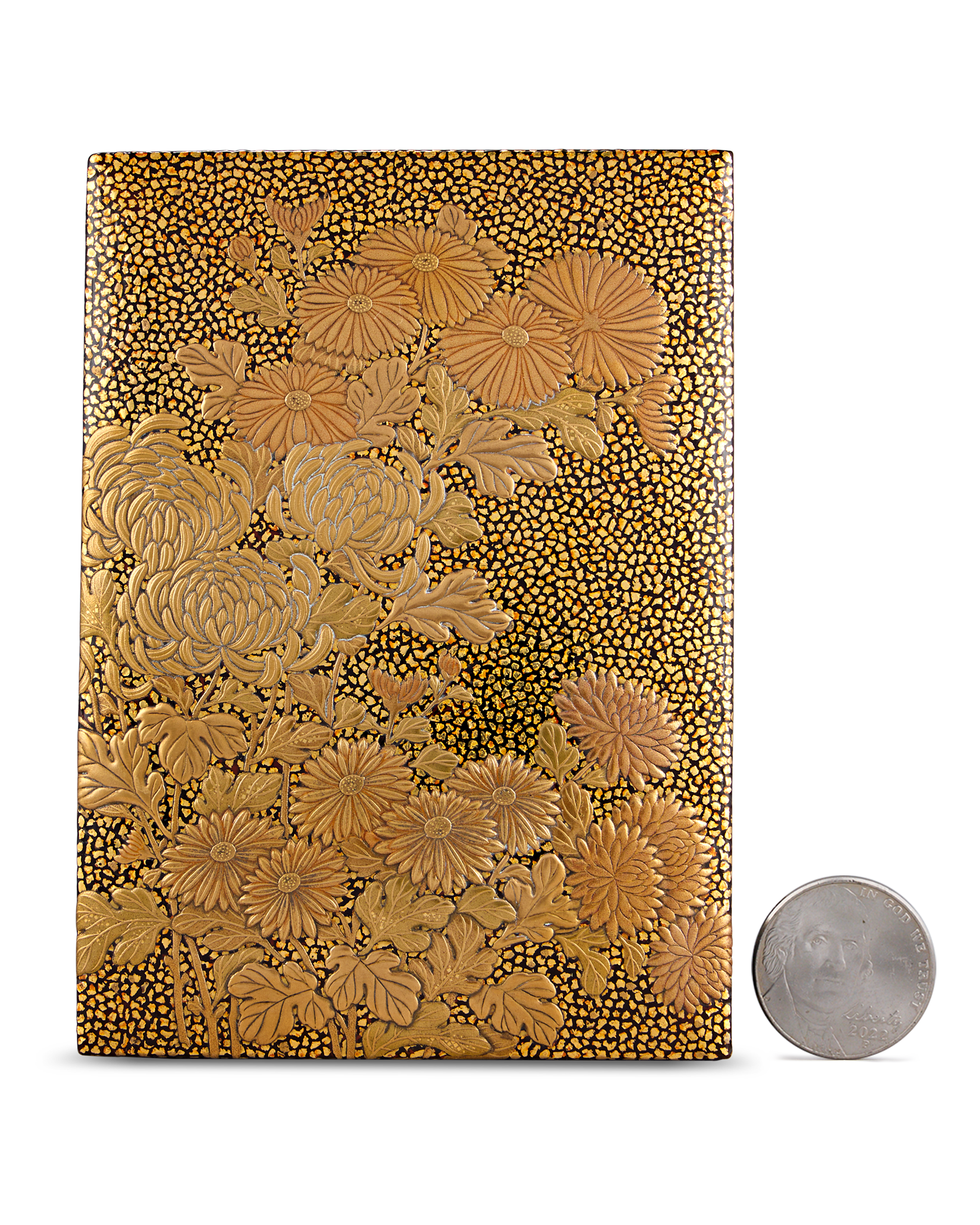 Gold Lacquer Incense Box