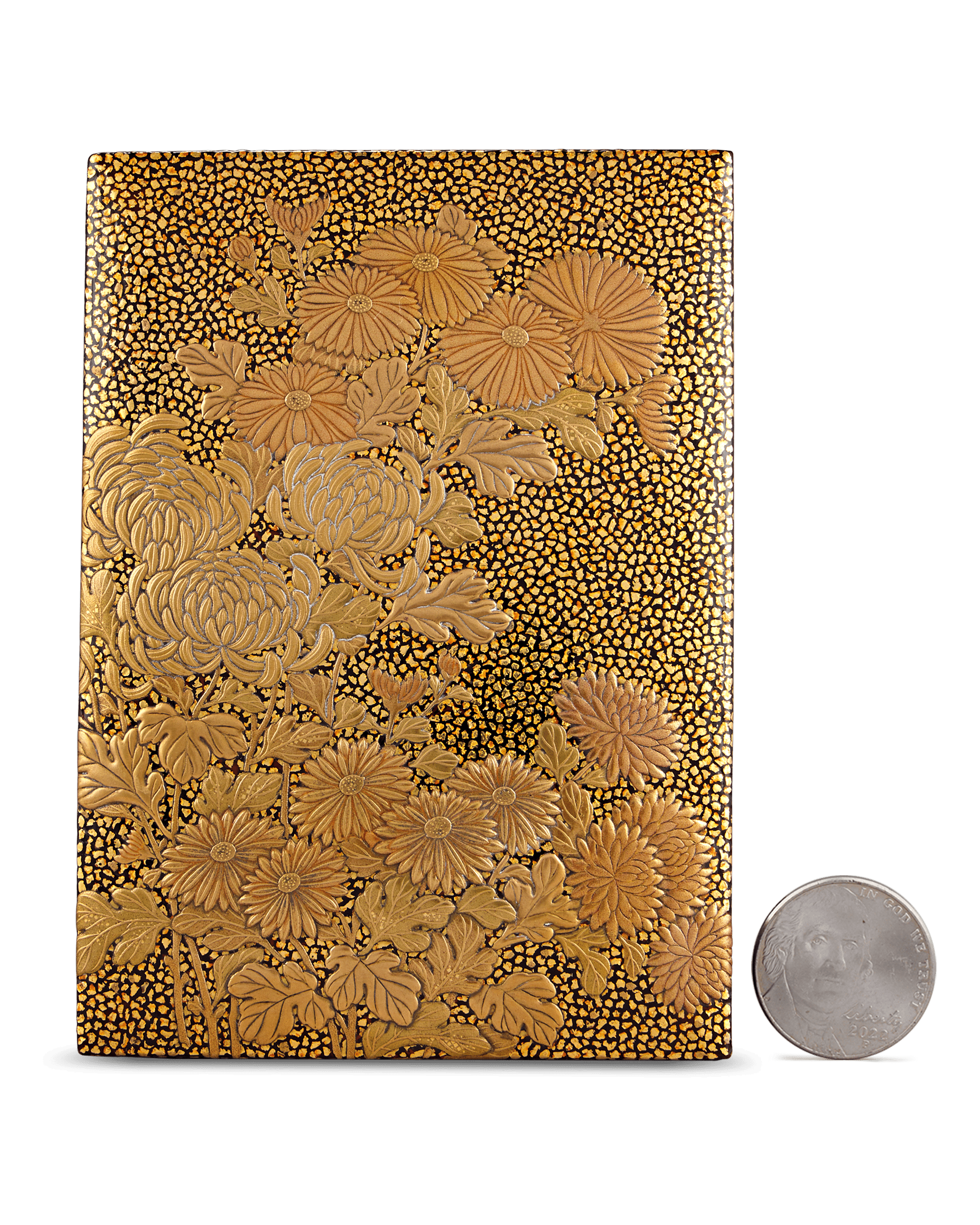 Gold Lacquer Incense Box