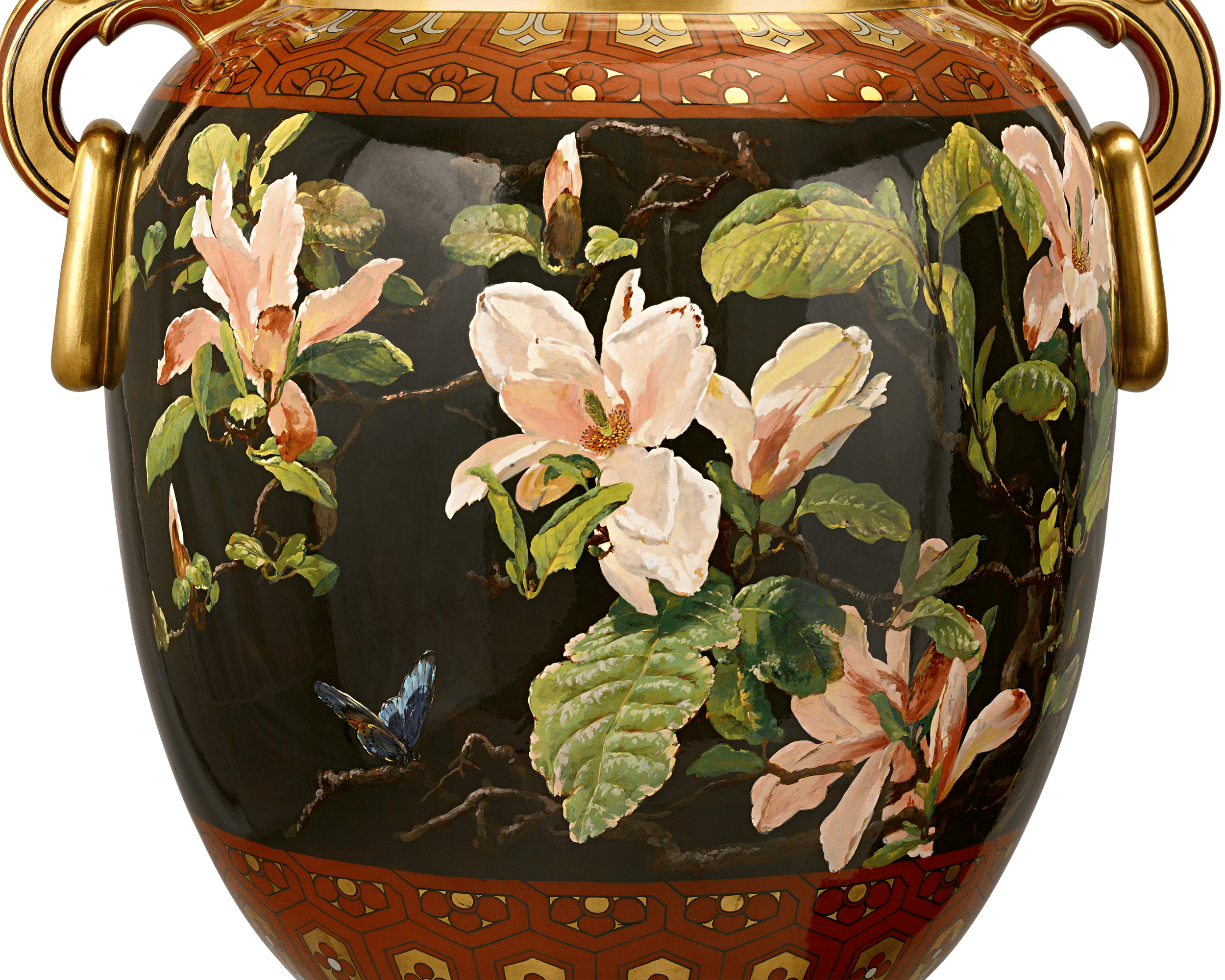 Pair of Minton Exhibition Vases