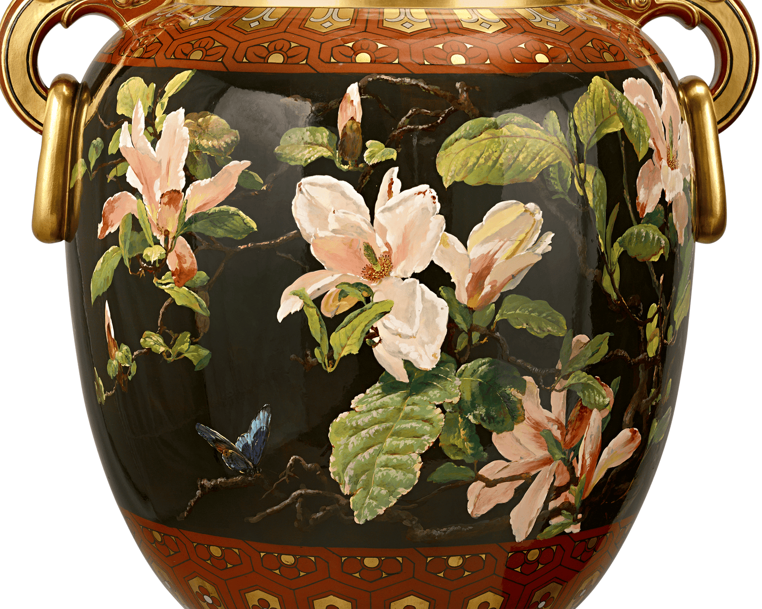 Pair of Minton Exhibition Vases