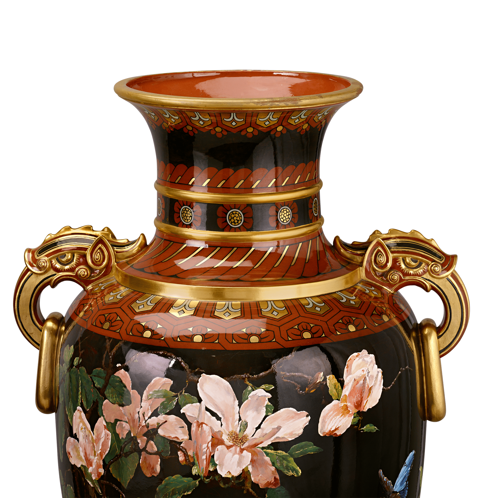 Pair of Minton Exhibition Vases