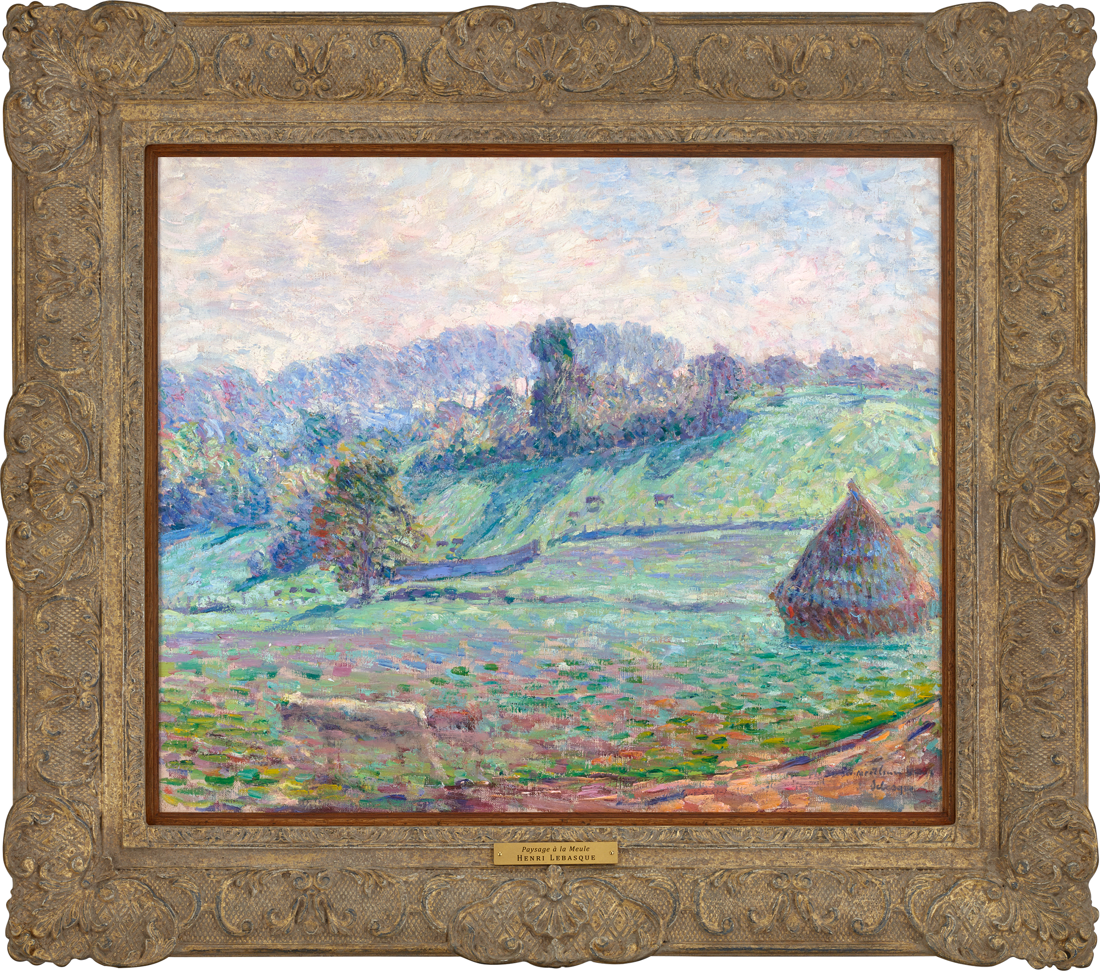 Paysage à la meule by Henri Lebasque