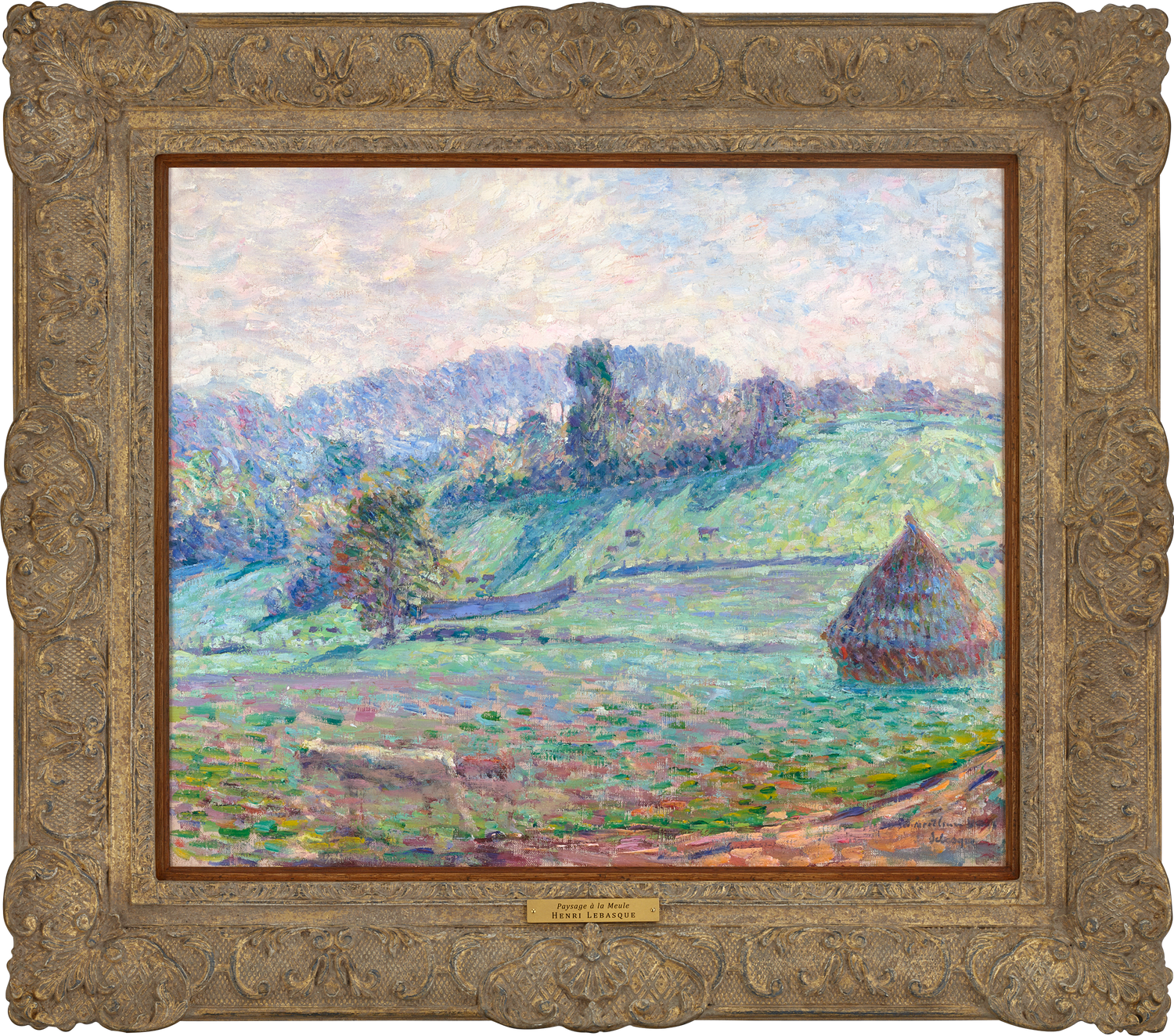 Paysage à la meule by Henri Lebasque