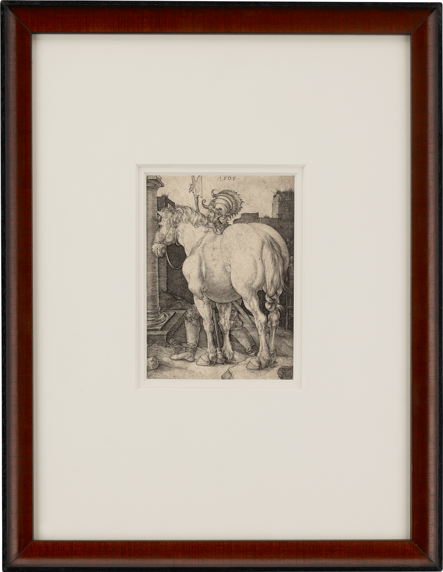 The Large Horse by Albrecht Dürer