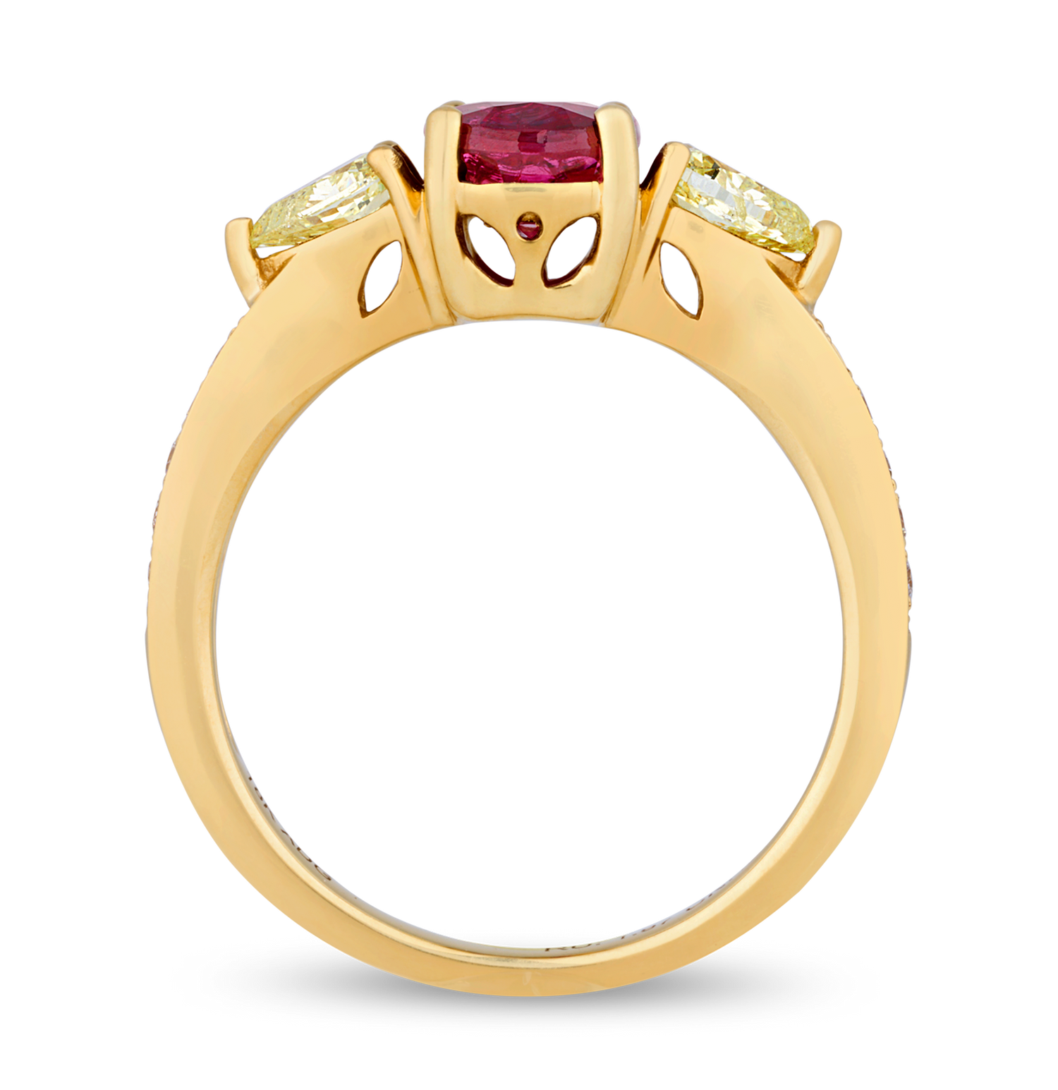 Untreated Ruby Ring, 1.97 carats