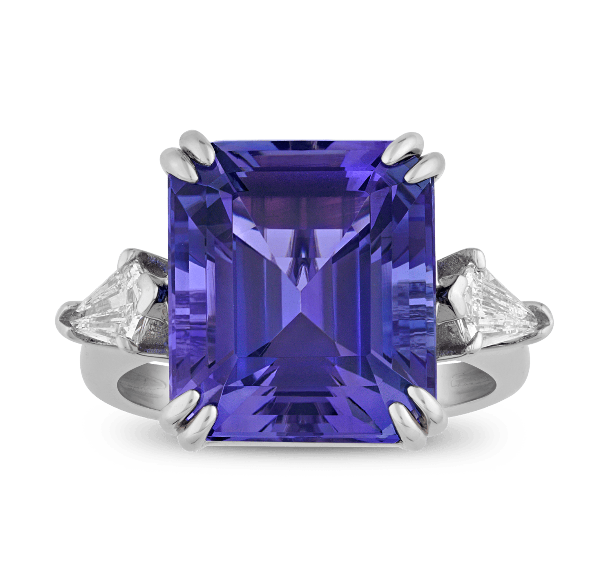 Untreated Tanzanite Ring, 11.40 carats