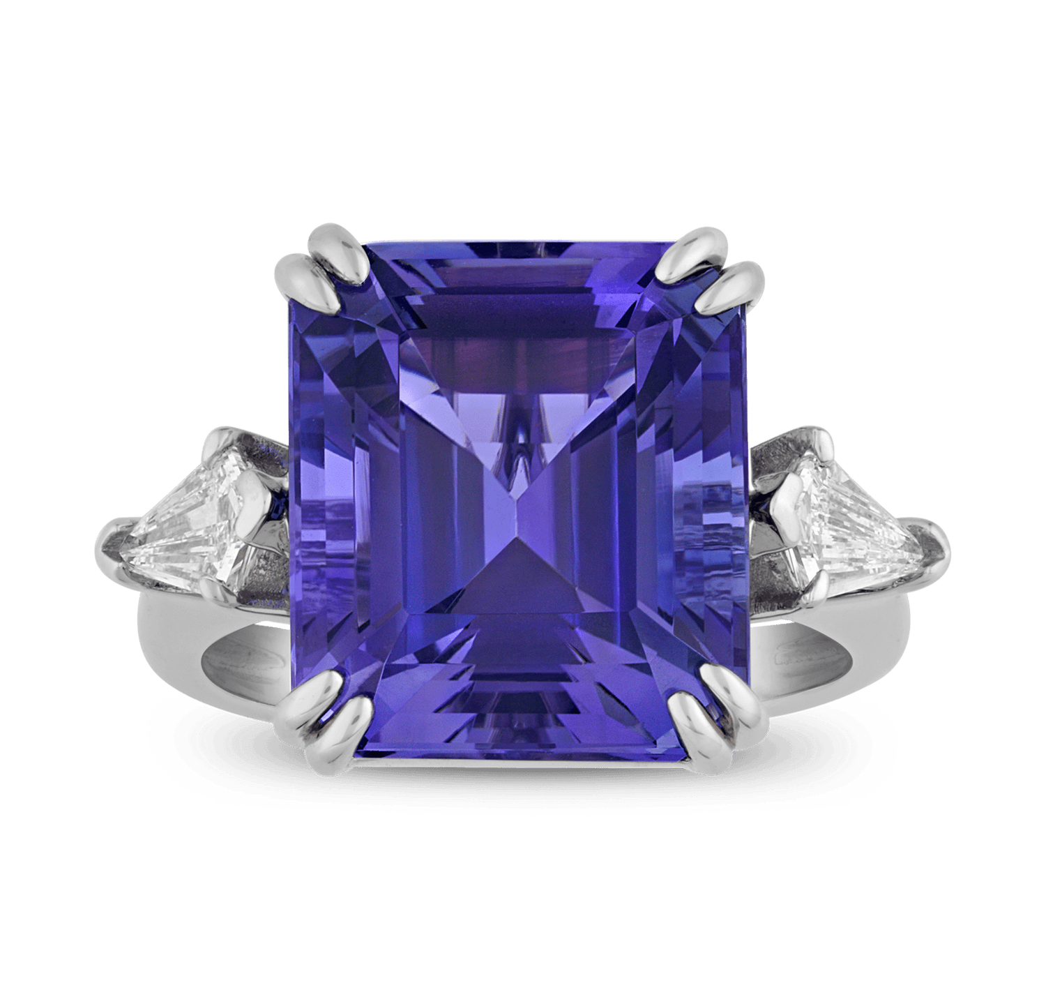 Untreated Tanzanite Ring, 11.40 carats