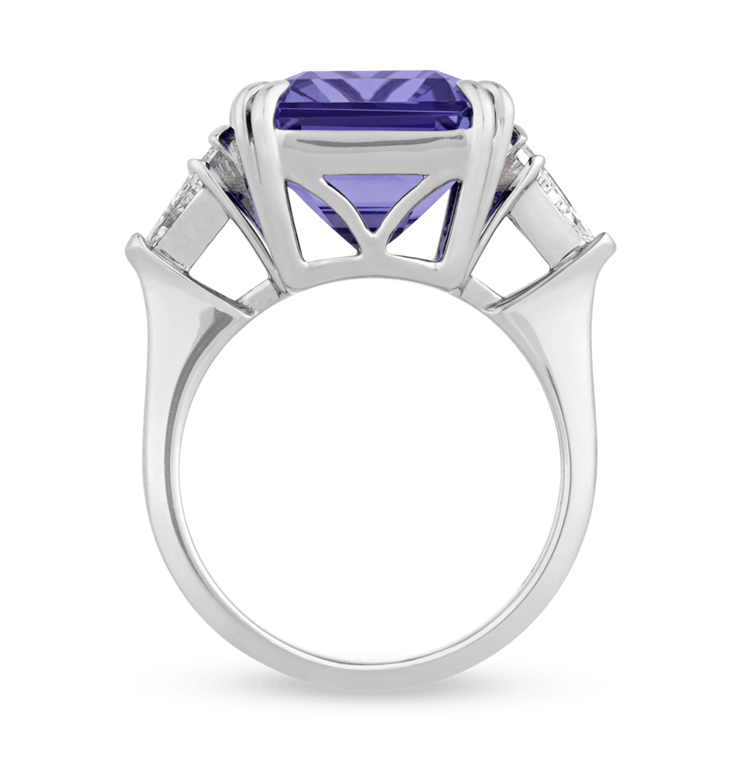 Untreated Tanzanite Ring, 11.40 carats