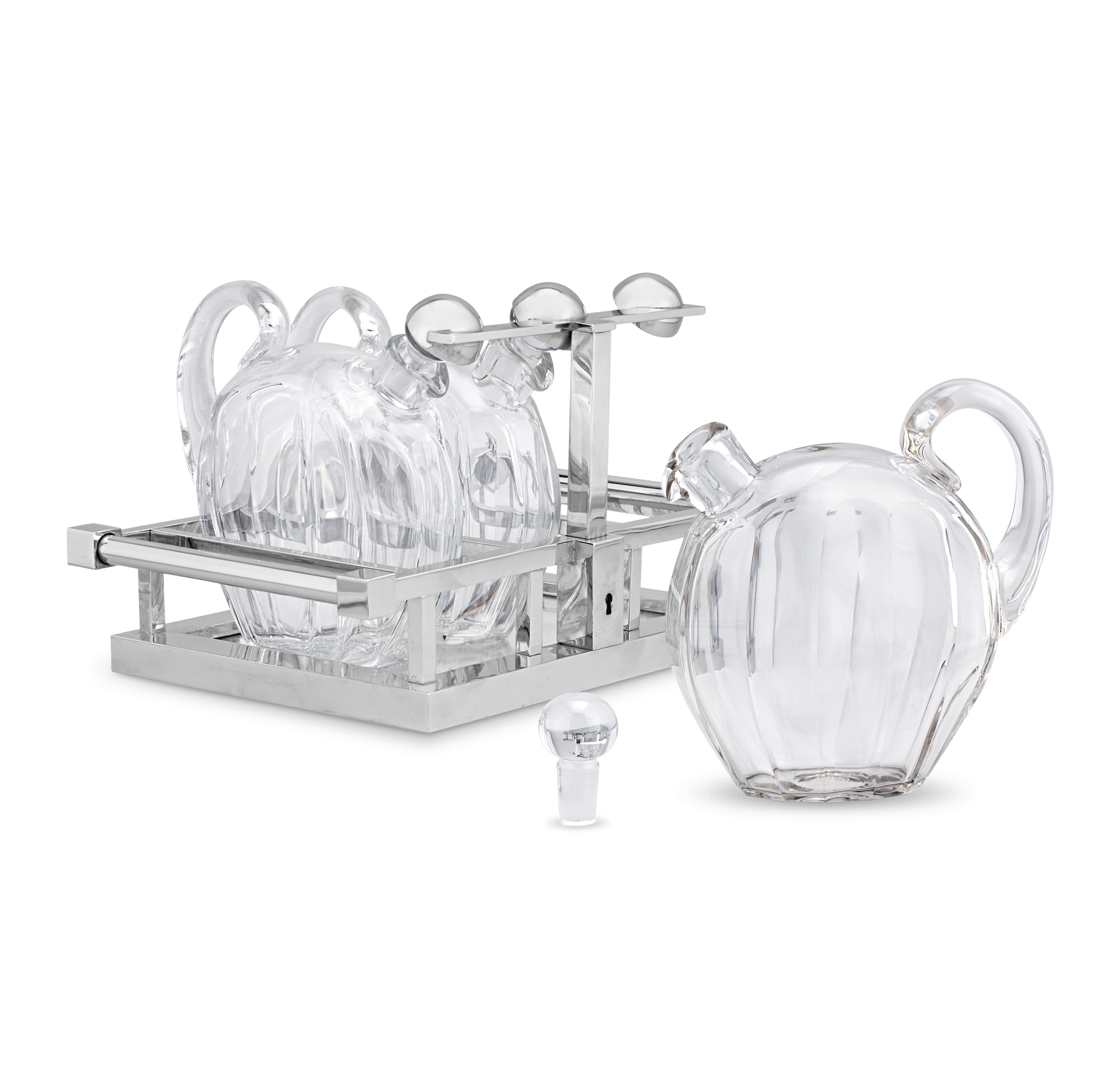 Baccarat Drinks Station by Jacques Adnet