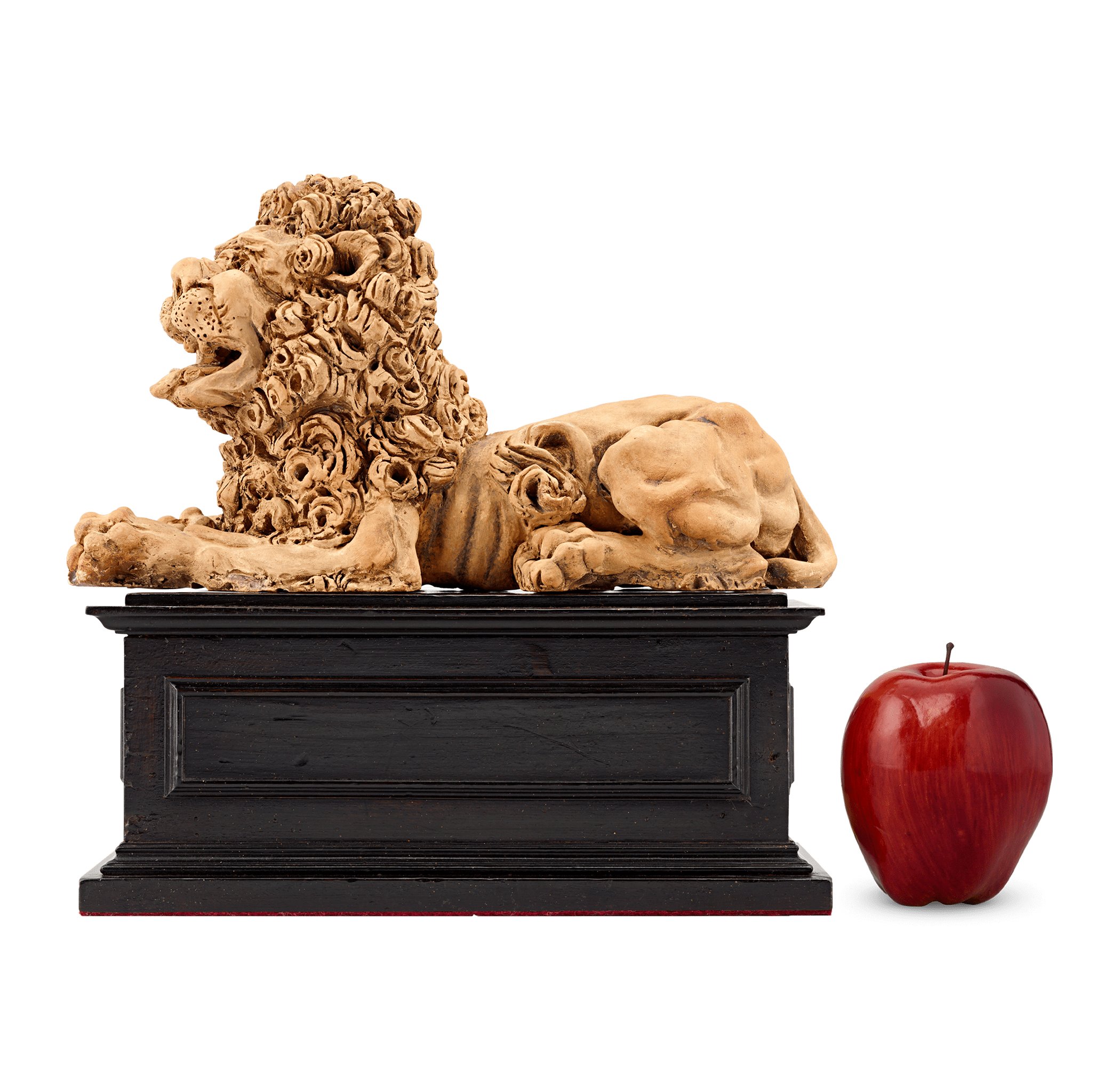 Early 18th-Century Terracotta Lion Statue