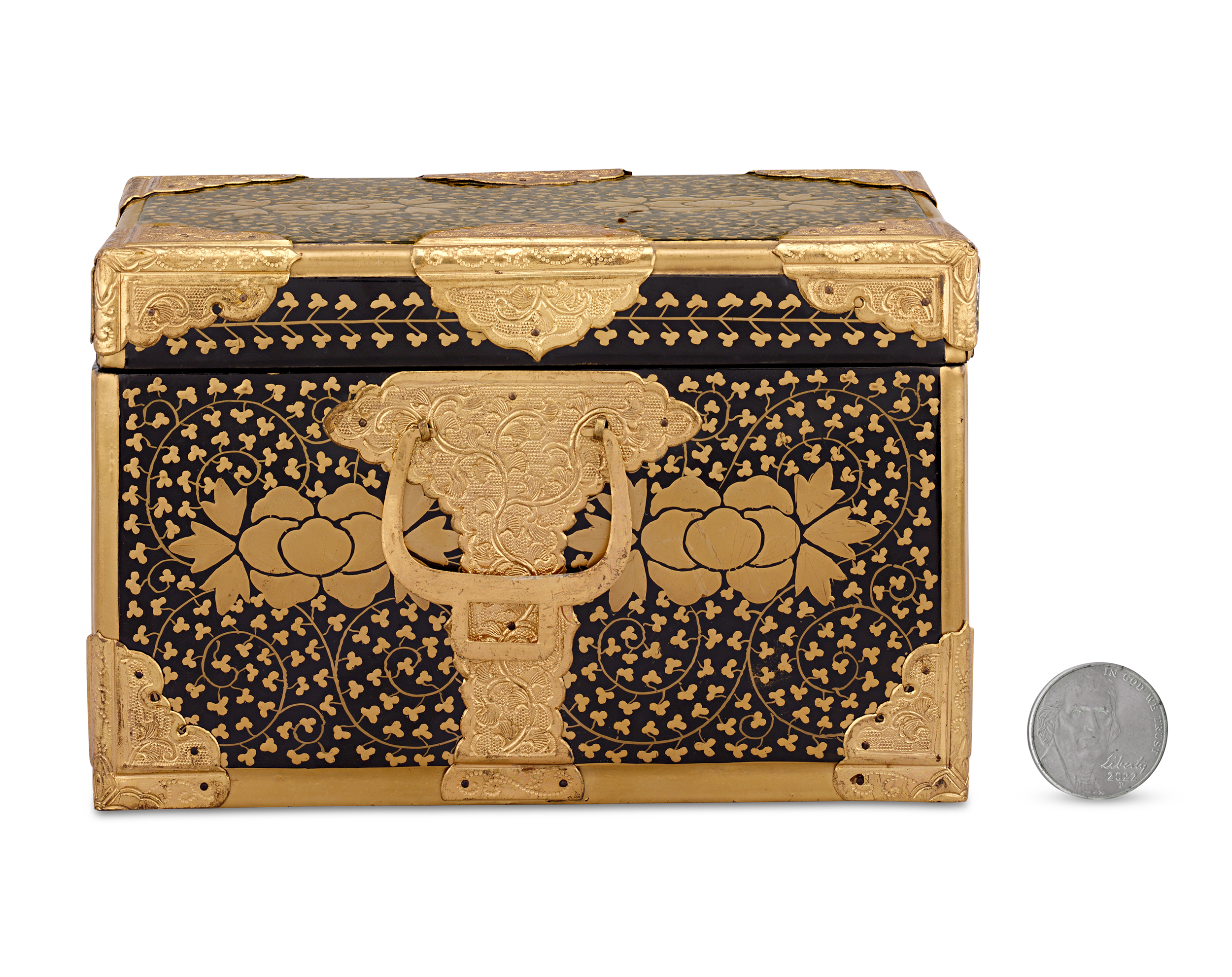 Edo-Period Lacquerware Chest