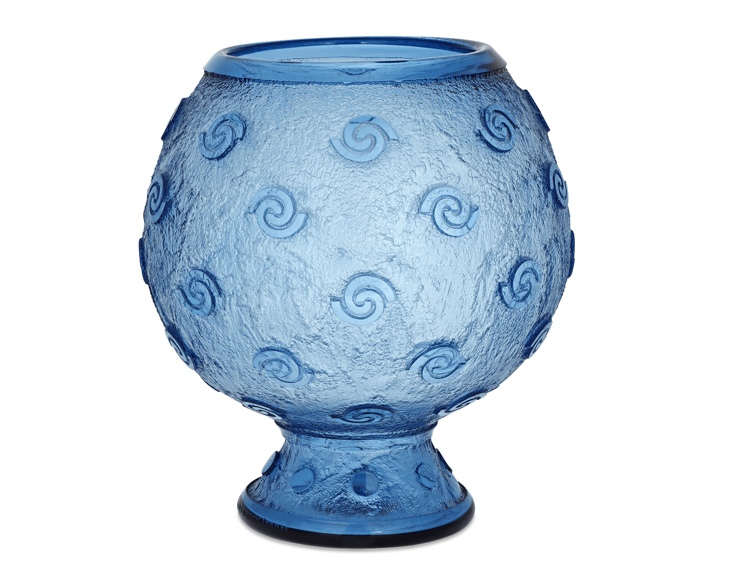 Daum Nancy Acid Etched Vase