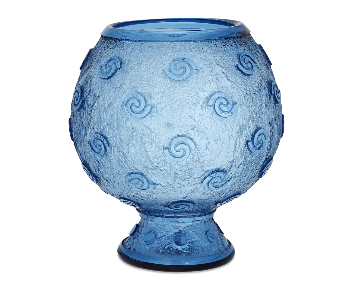 Daum Nancy Acid-Etched Vase